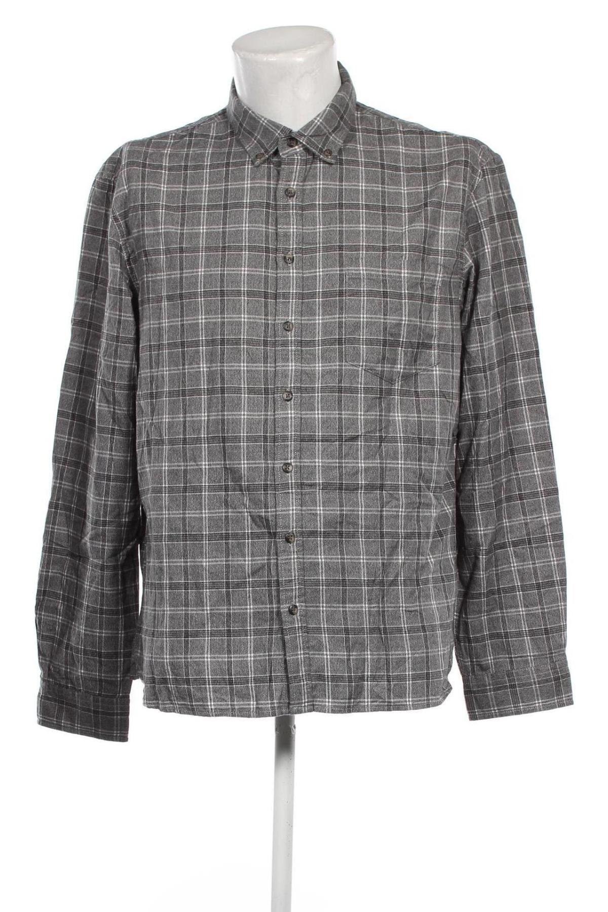 Herrenhemd C&A, Größe XL, Farbe Grau, Preis € 7,87