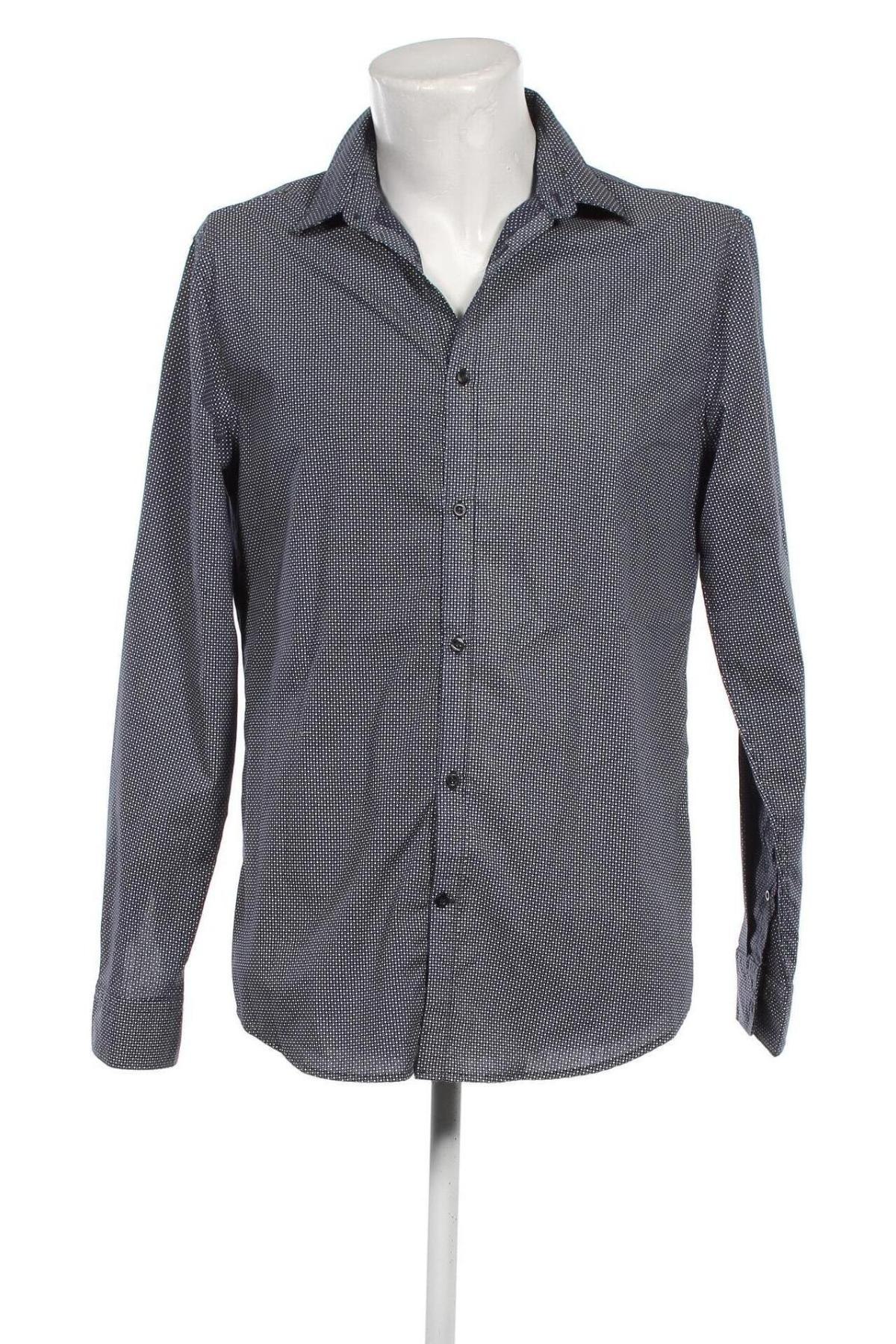Ανδρικό πουκάμισο Calliope, Μέγεθος L, Χρώμα Μπλέ, Τιμή 6,67 €