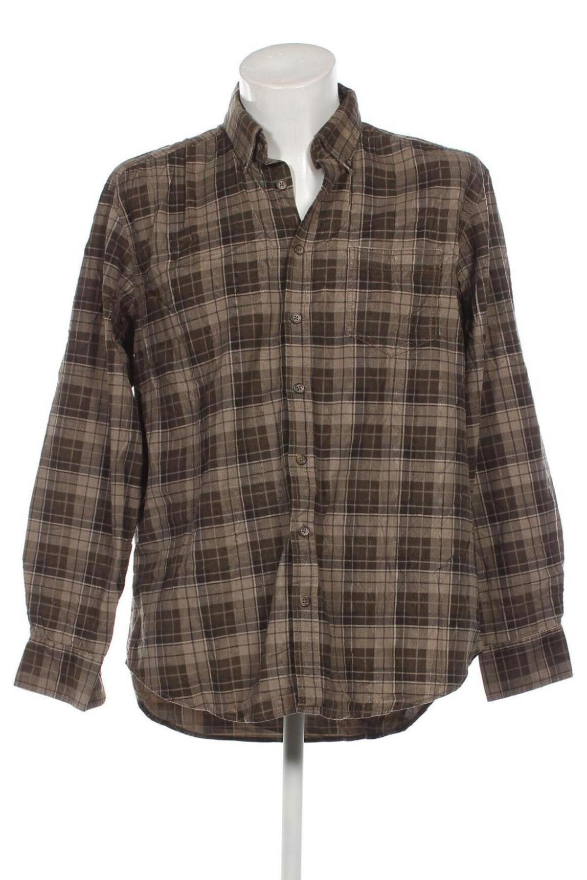 Ανδρικό πουκάμισο Canda, Μέγεθος XL, Χρώμα Καφέ, Τιμή 9,69 €