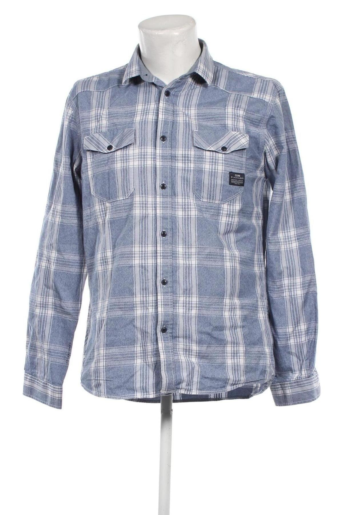 Pánska košeľa  Core By Jack & Jones, Veľkosť XL, Farba Modrá, Cena  17,39 €