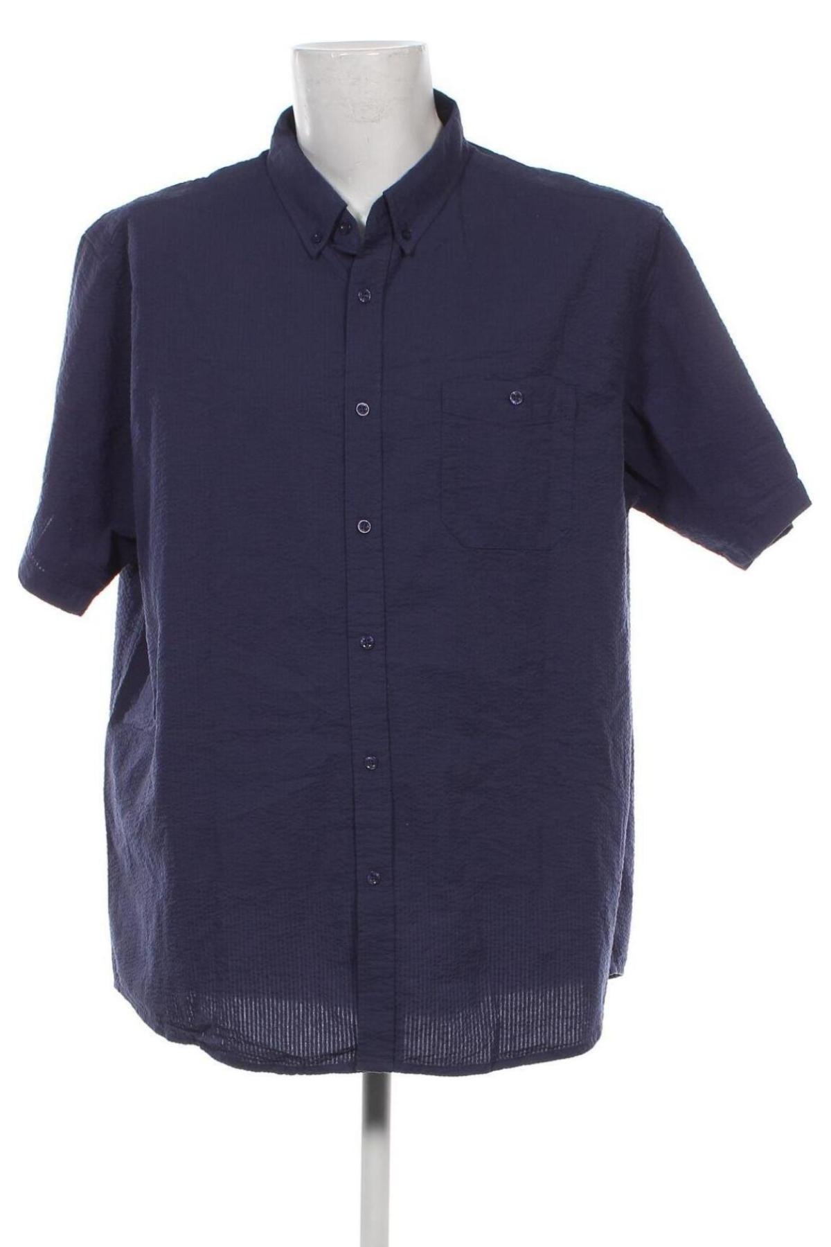 Pánská košile  Cotton Traders, Velikost XXL, Barva Modrá, Cena  542,00 Kč