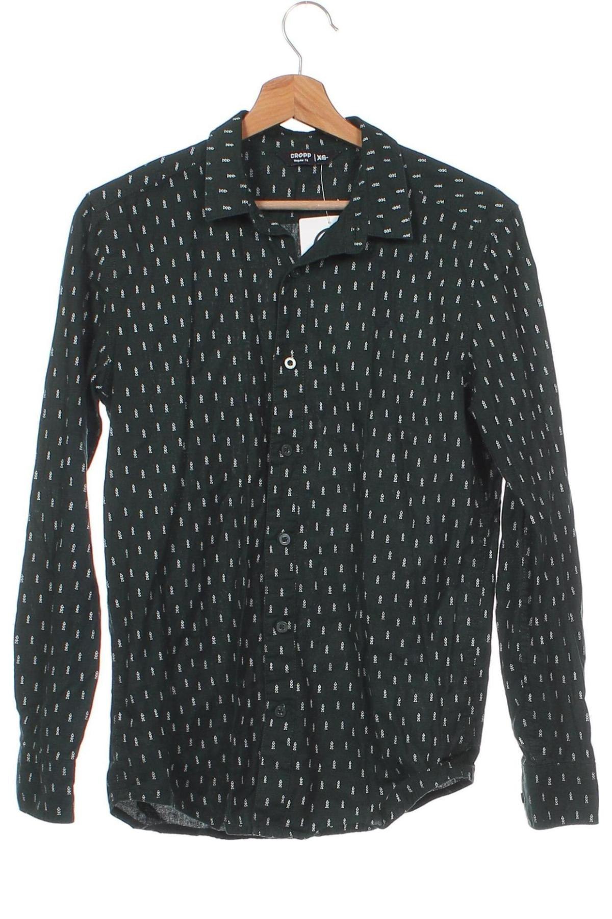 Ανδρικό πουκάμισο Cropp, Μέγεθος XS, Χρώμα Πράσινο, Τιμή 9,39 €