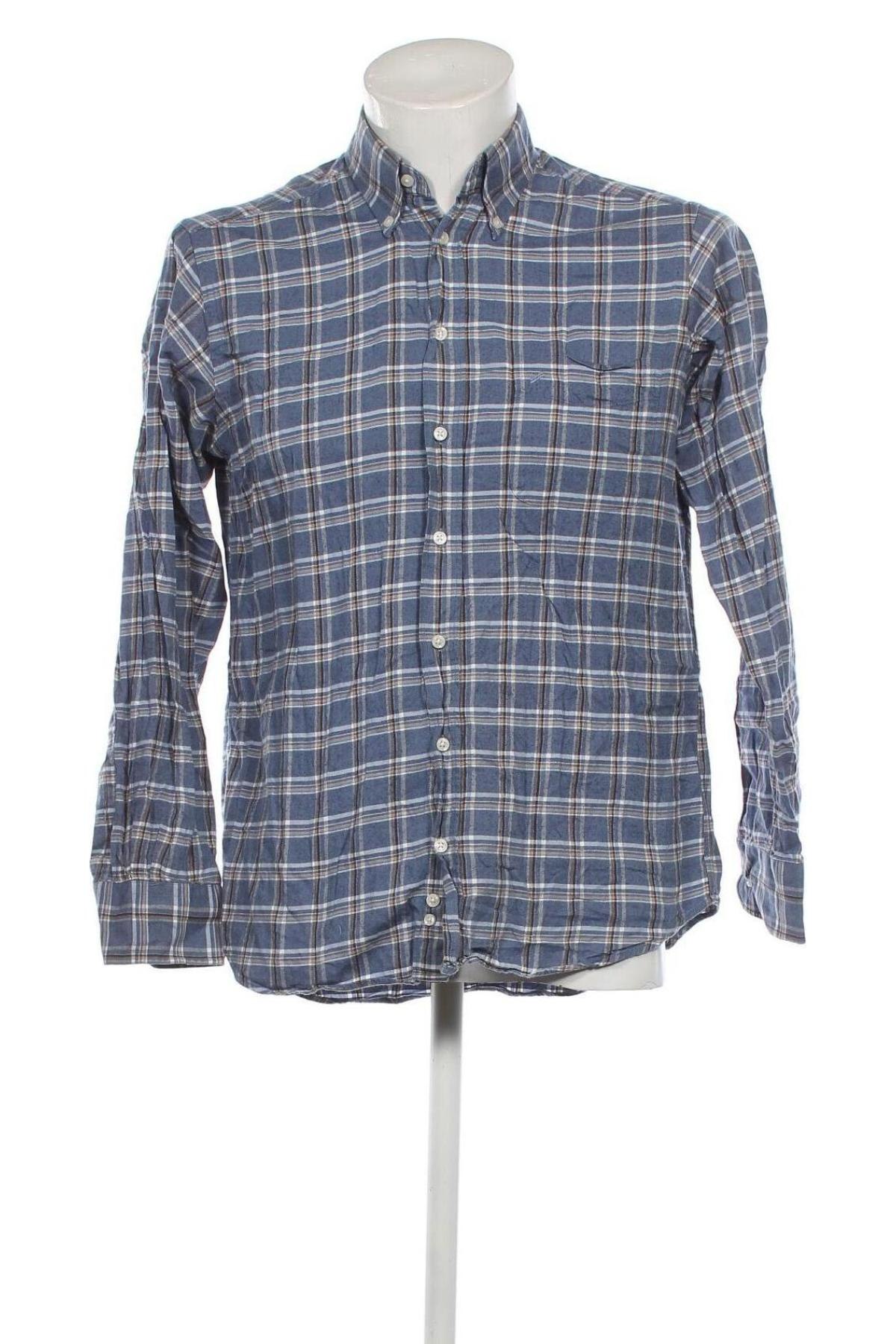 Мъжка риза Daniel Hechter, Размер M, Цвят Син, Цена 11,25 лв.
