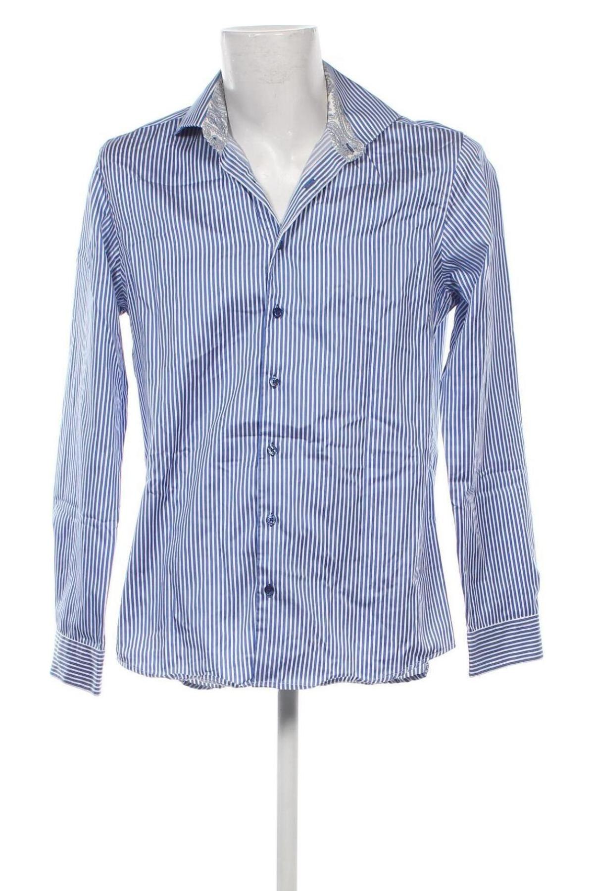 Мъжка риза Dressmann, Размер L, Цвят Многоцветен, Цена 13,26 лв.