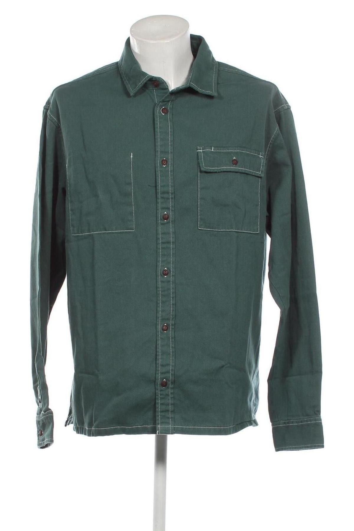 Ανδρικό πουκάμισο Element, Μέγεθος XL, Χρώμα Πράσινο, Τιμή 22,62 €