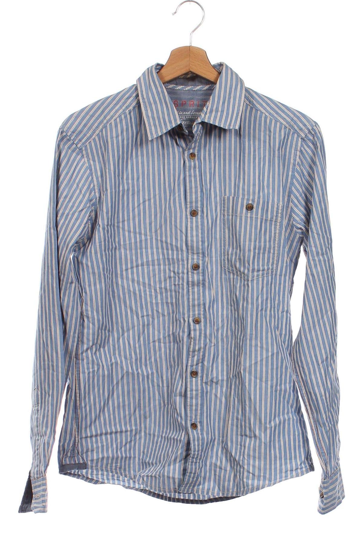 Ανδρικό πουκάμισο Esprit, Μέγεθος S, Χρώμα Μπλέ, Τιμή 6,31 €