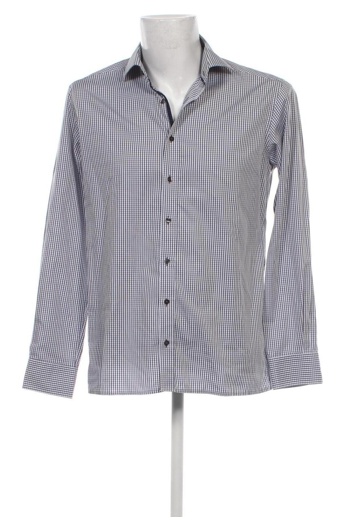 Ανδρικό πουκάμισο Eterna, Μέγεθος M, Χρώμα Μπλέ, Τιμή 15,75 €