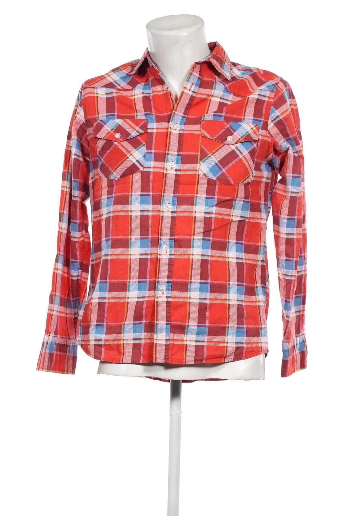 Ανδρικό πουκάμισο Fishbone, Μέγεθος M, Χρώμα Πολύχρωμο, Τιμή 7,12 €