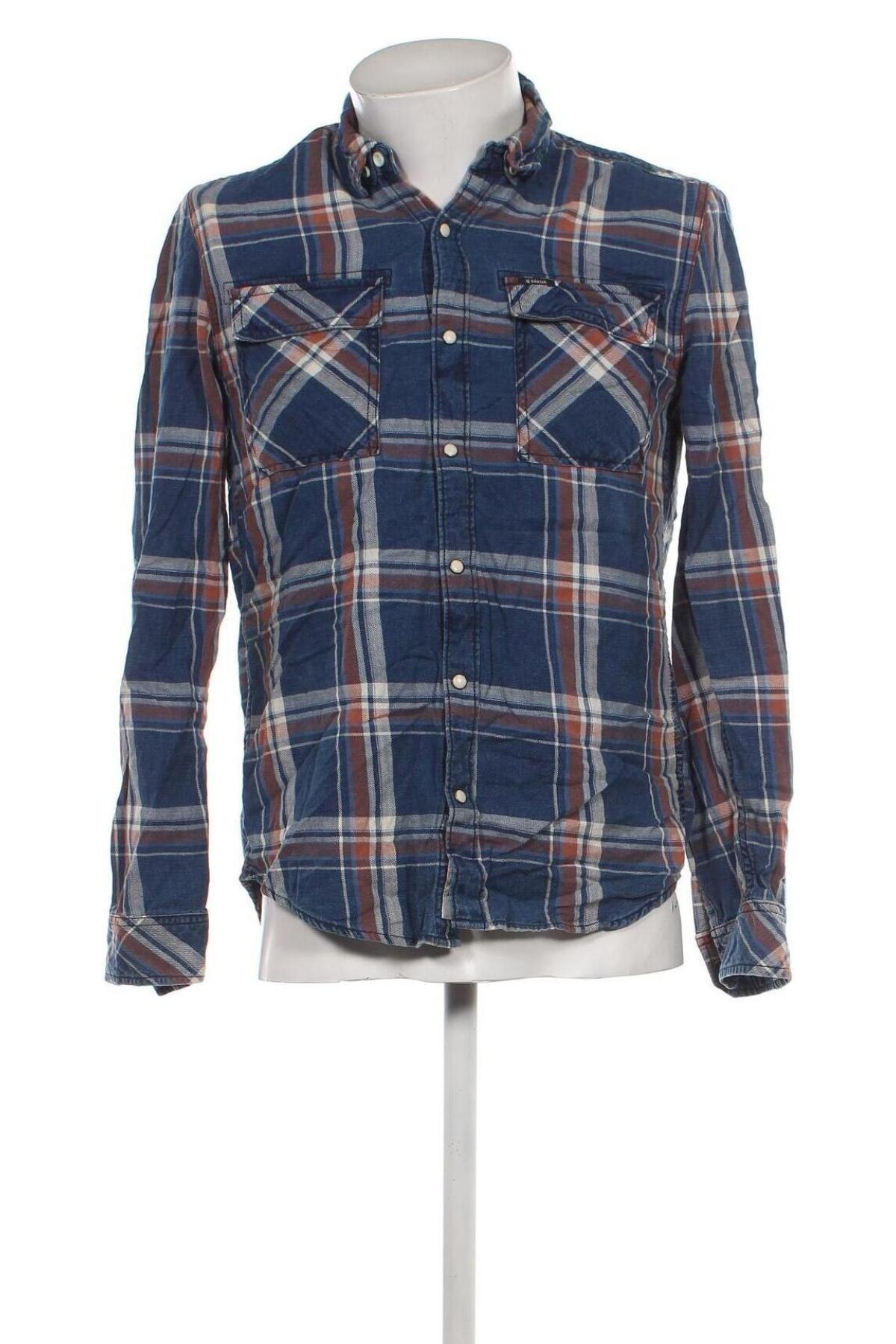 Ανδρικό πουκάμισο Garcia, Μέγεθος L, Χρώμα Πολύχρωμο, Τιμή 3,79 €