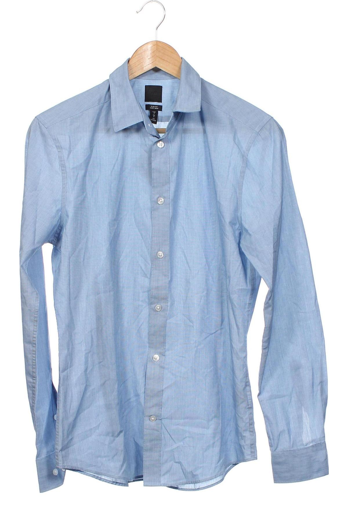 Ανδρικό πουκάμισο H&M, Μέγεθος S, Χρώμα Μπλέ, Τιμή 8,01 €