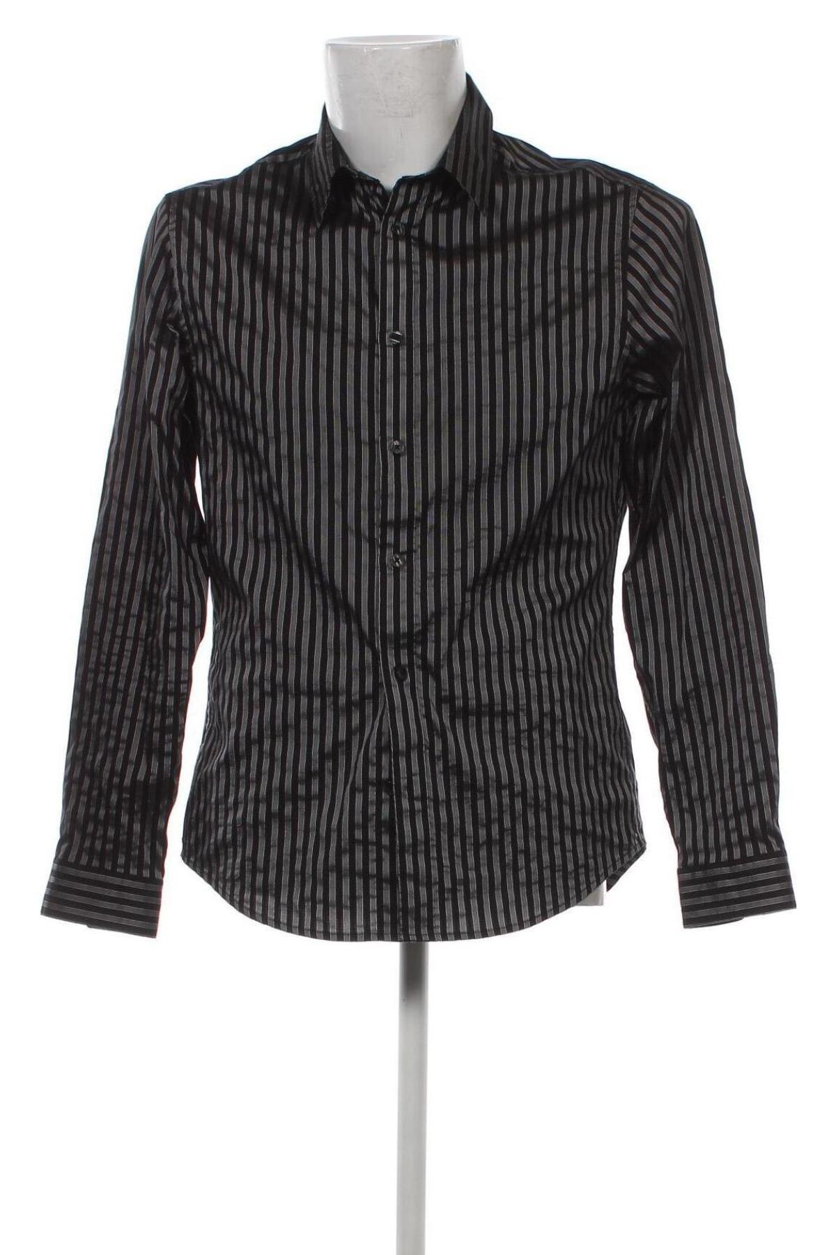 Herrenhemd H&M, Größe M, Farbe Schwarz, Preis 8,01 €