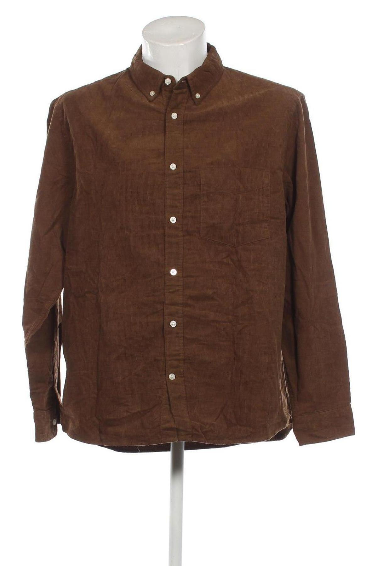 Pánská košile  H&M, Velikost XL, Barva Hnědá, Cena  462,00 Kč