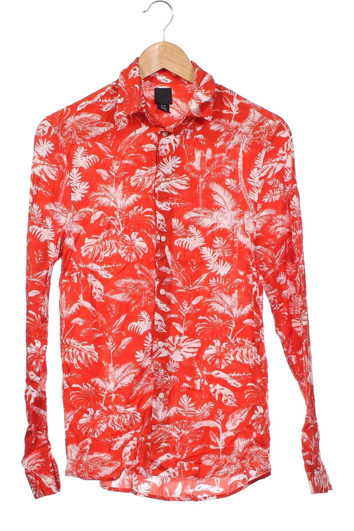 Ανδρικό πουκάμισο H&M, Μέγεθος XS, Χρώμα Πολύχρωμο, Τιμή 8,10 €