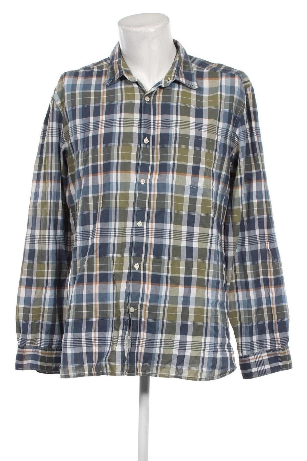 Ανδρικό πουκάμισο H&M L.O.G.G., Μέγεθος XL, Χρώμα Πολύχρωμο, Τιμή 8,10 €