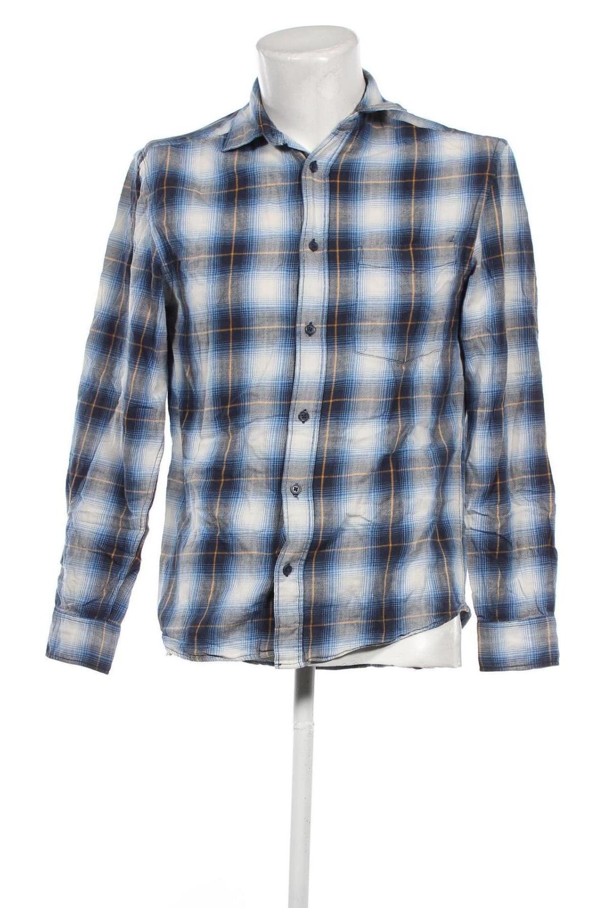 Herrenhemd H&M L.O.G.G., Größe S, Farbe Mehrfarbig, Preis € 4,44