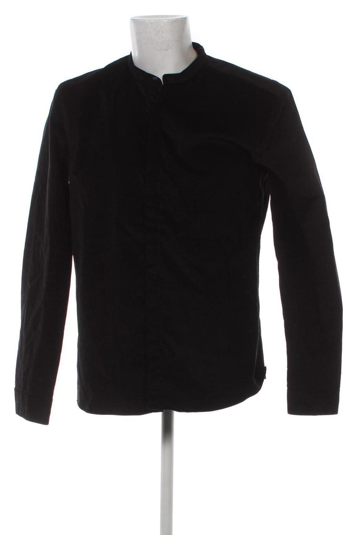 Мъжка риза Hugo Boss, Размер XL, Цвят Черен, Цена 66,11 лв.