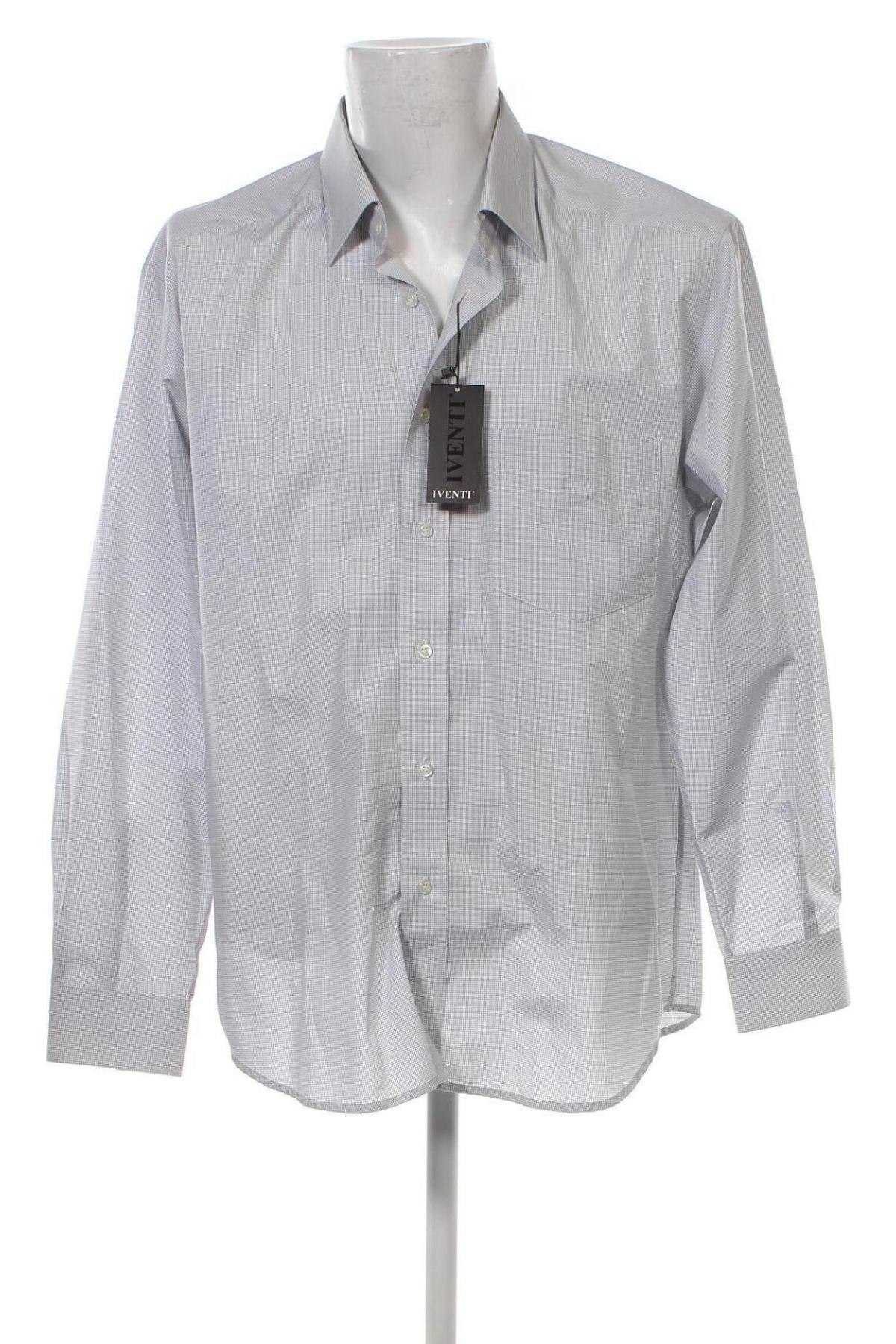Ανδρικό πουκάμισο Iventi, Μέγεθος XL, Χρώμα Πολύχρωμο, Τιμή 21,99 €