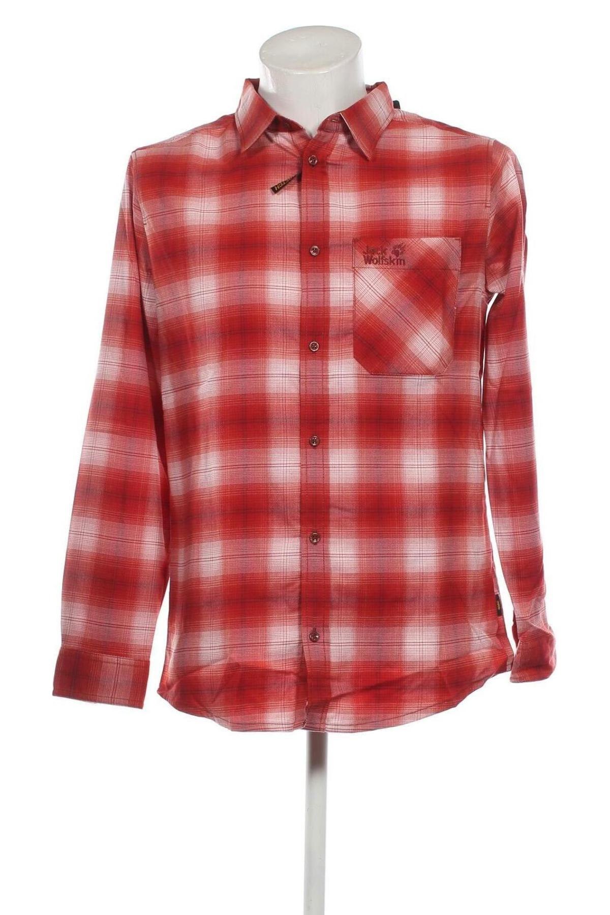 Ανδρικό πουκάμισο Jack Wolfskin, Μέγεθος M, Χρώμα Πολύχρωμο, Τιμή 34,52 €