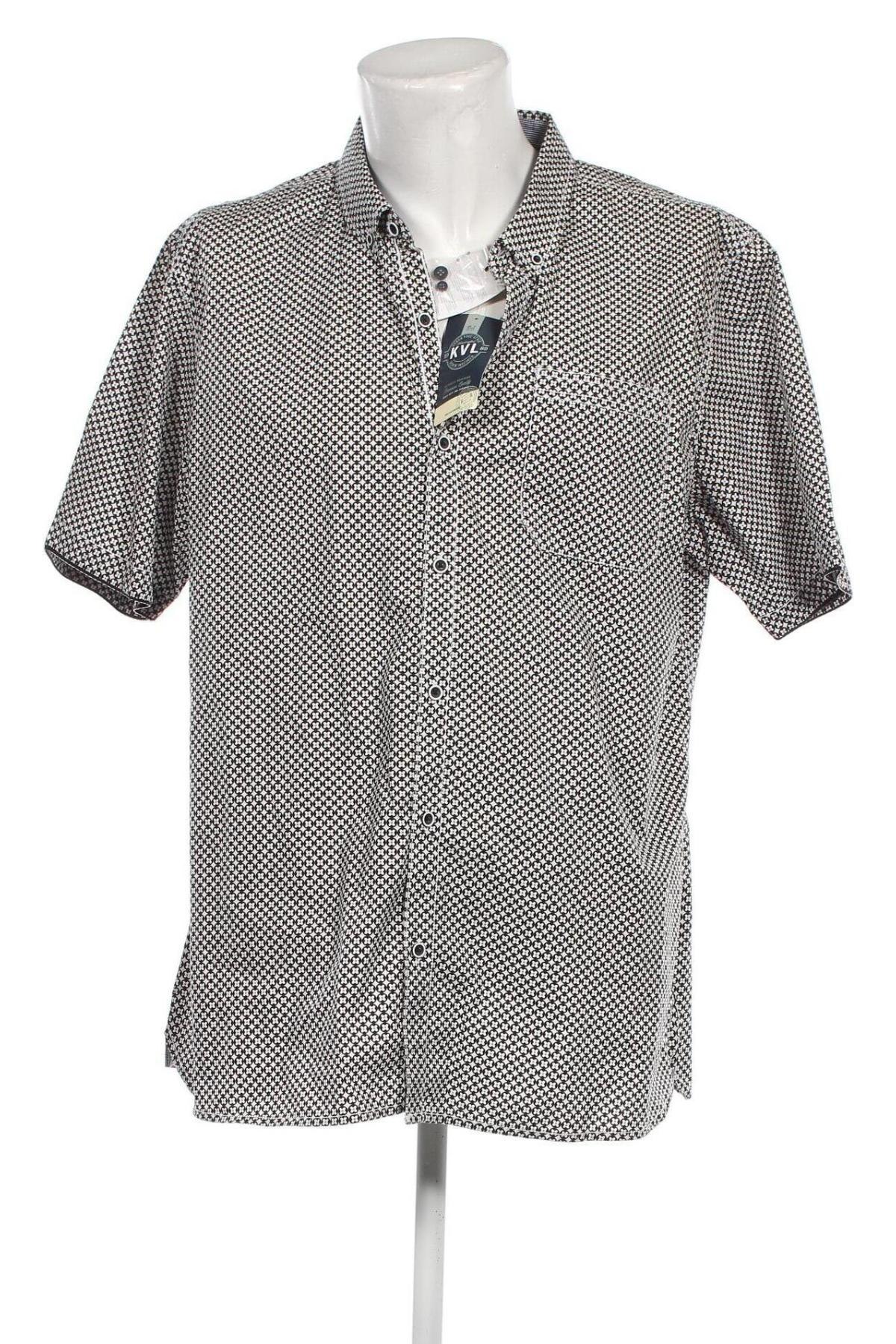 Ανδρικό πουκάμισο Kenvelo, Μέγεθος XXL, Χρώμα Μαύρο, Τιμή 23,46 €