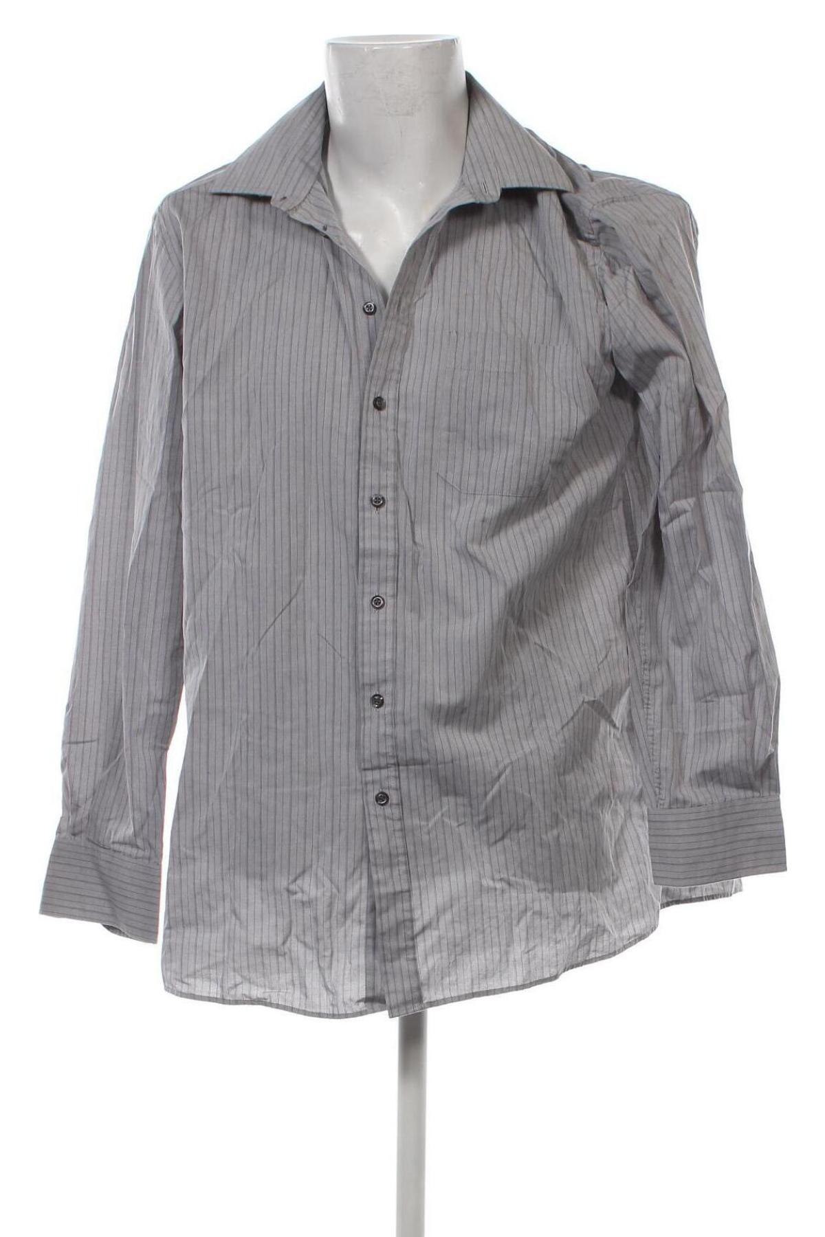 Herrenhemd Kingfield, Größe XL, Farbe Grau, Preis 5,64 €