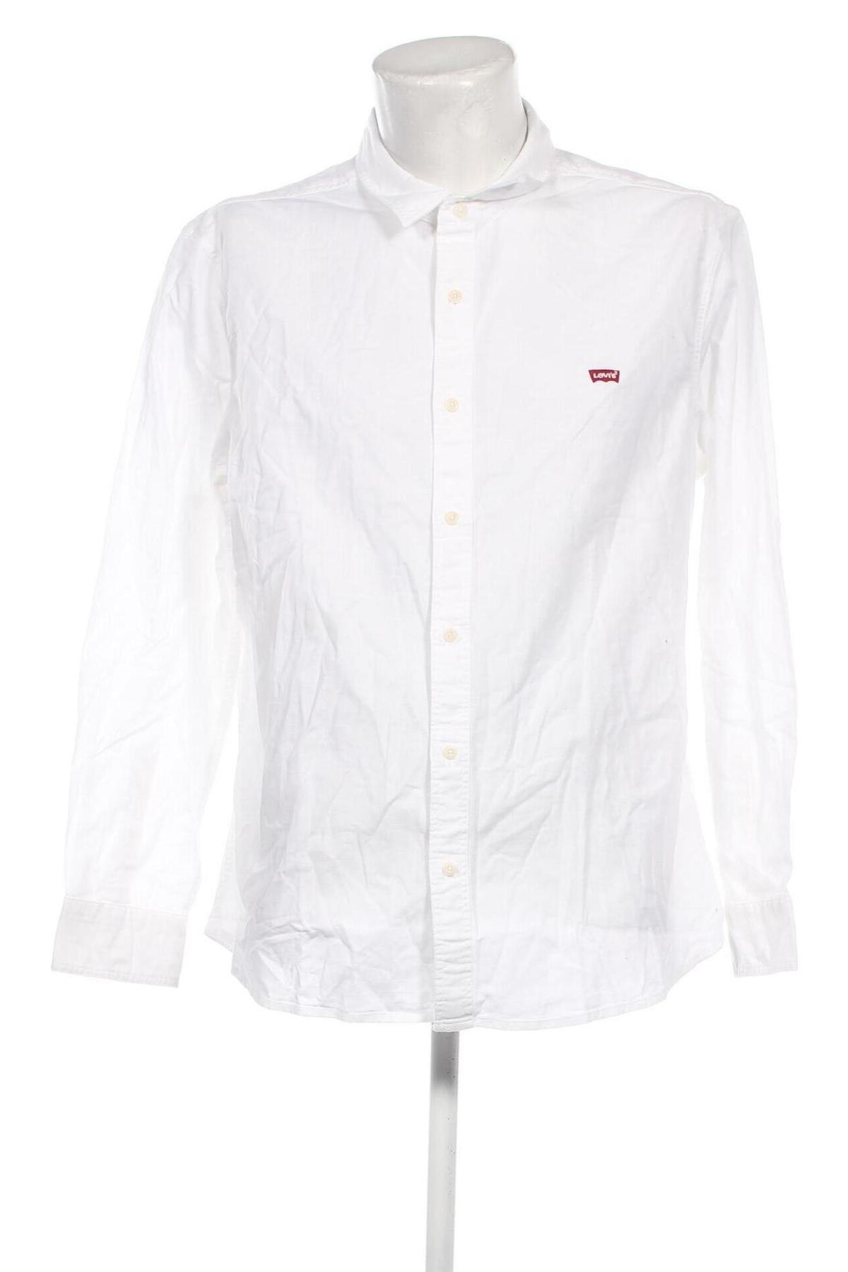 Мъжка риза Levi's, Размер XXL, Цвят Бял, Цена 84,32 лв.