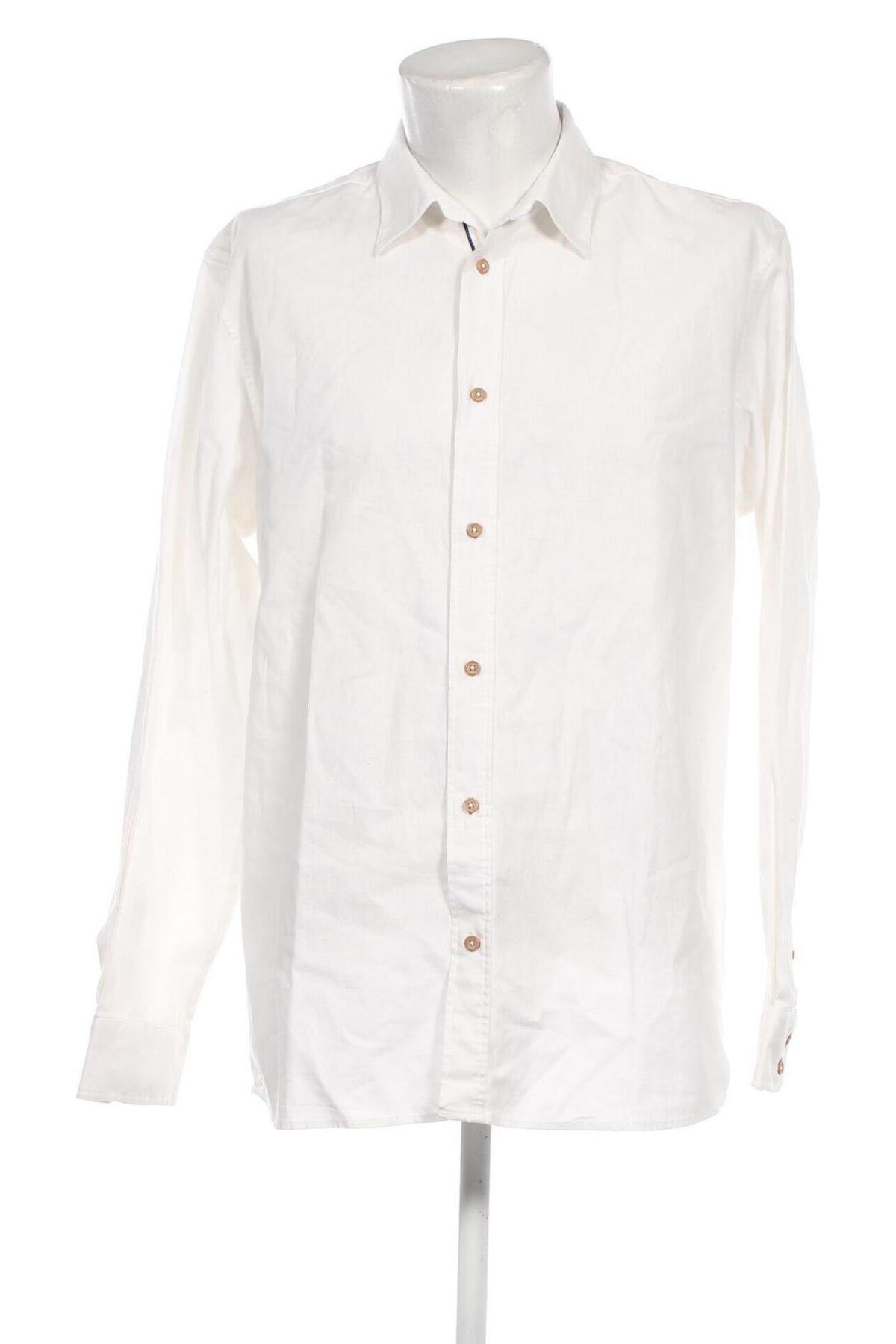 Ανδρικό πουκάμισο Livergy, Μέγεθος XL, Χρώμα Λευκό, Τιμή 14,83 €