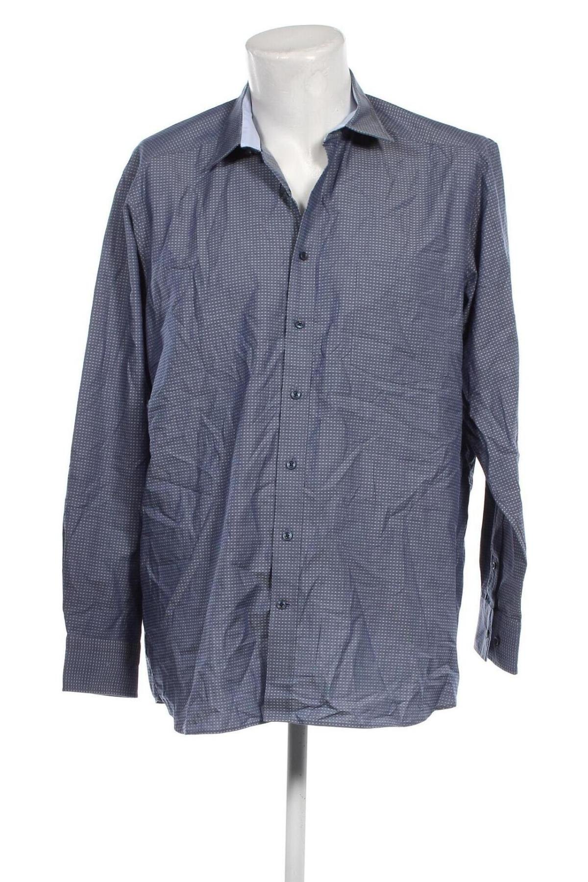 Ανδρικό πουκάμισο Maerz Muenchen, Μέγεθος XL, Χρώμα Μπλέ, Τιμή 8,81 €