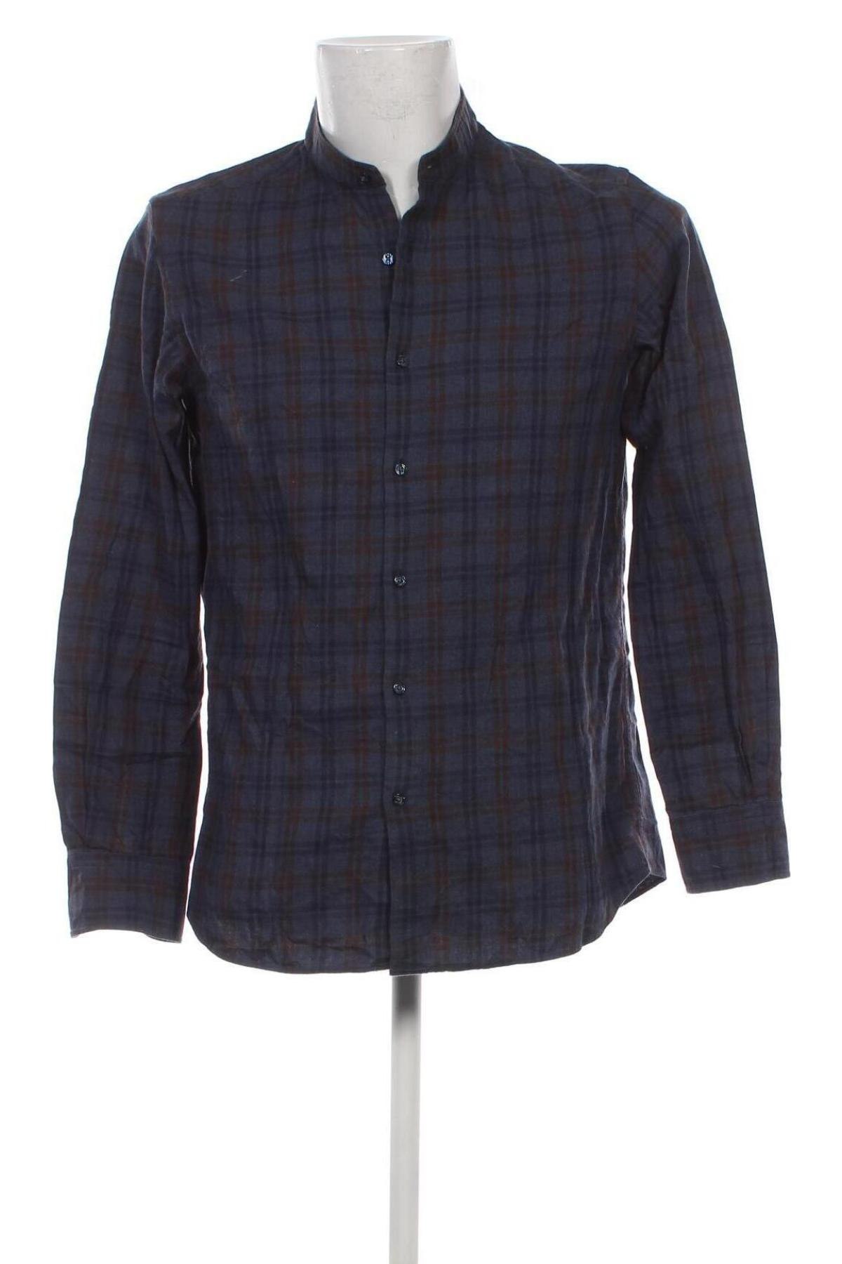 Ανδρικό πουκάμισο Massimo Dutti, Μέγεθος M, Χρώμα Μπλέ, Τιμή 13,95 €