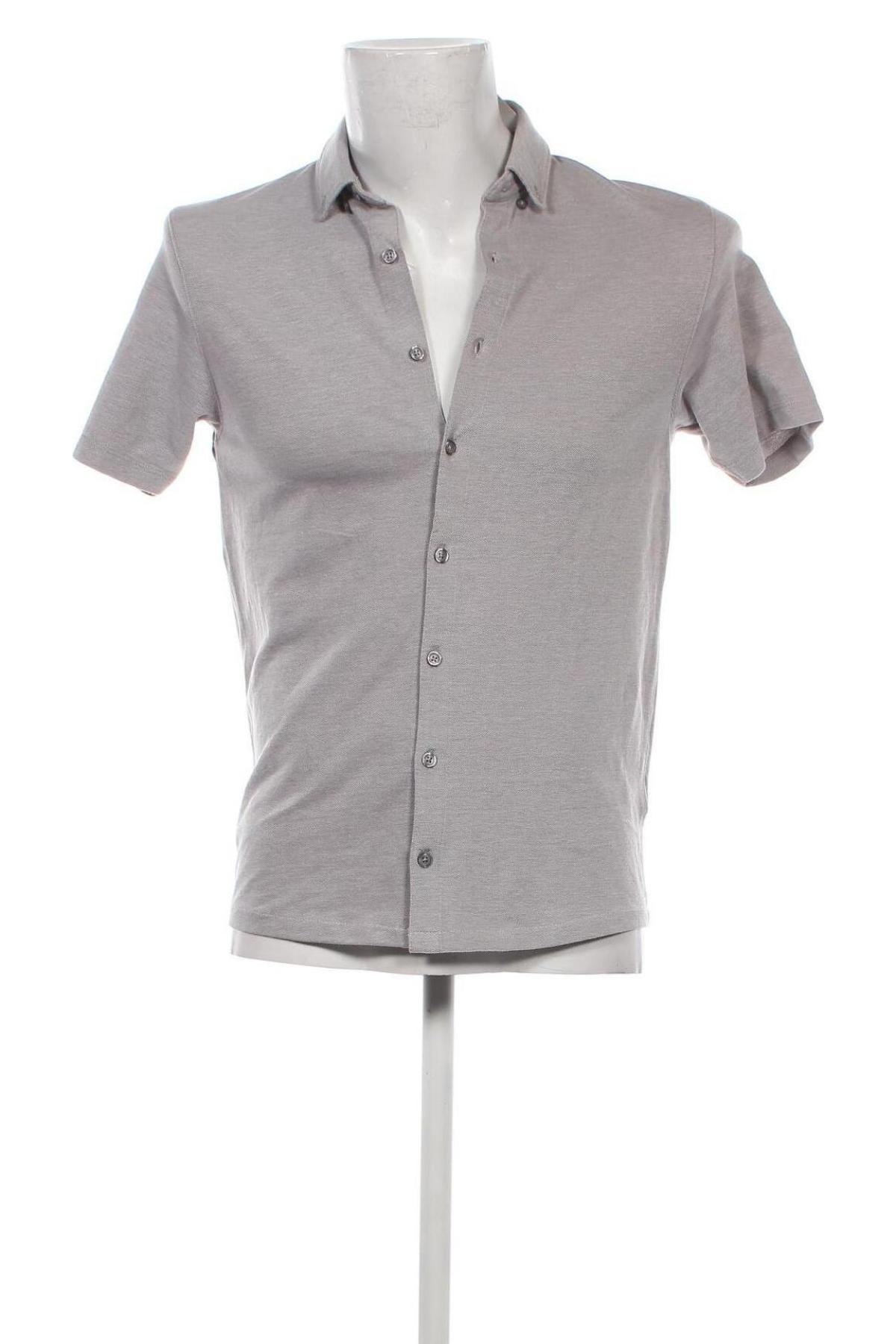 Ανδρικό πουκάμισο Next, Μέγεθος S, Χρώμα Γκρί, Τιμή 17,39 €