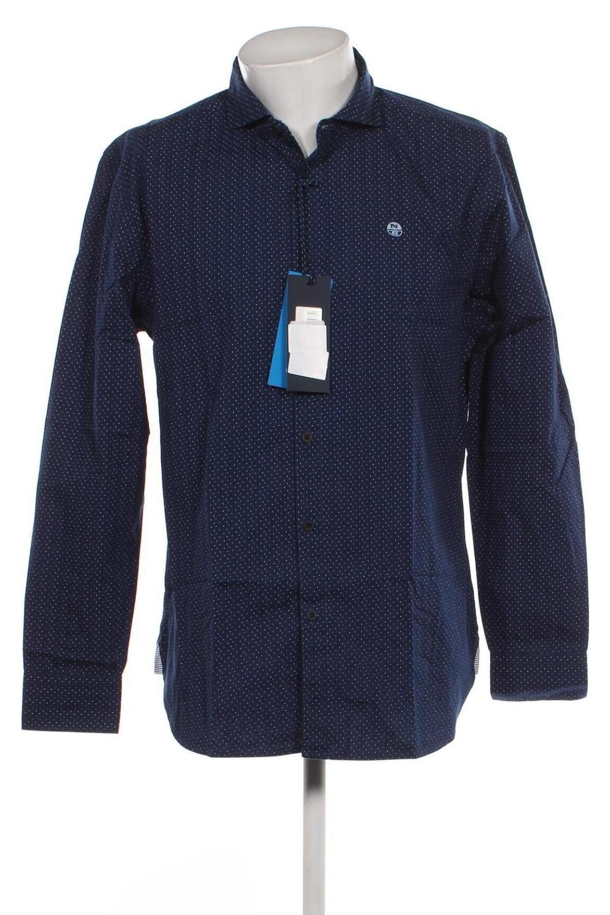 Herrenhemd North Sails, Größe XXL, Farbe Blau, Preis € 53,05
