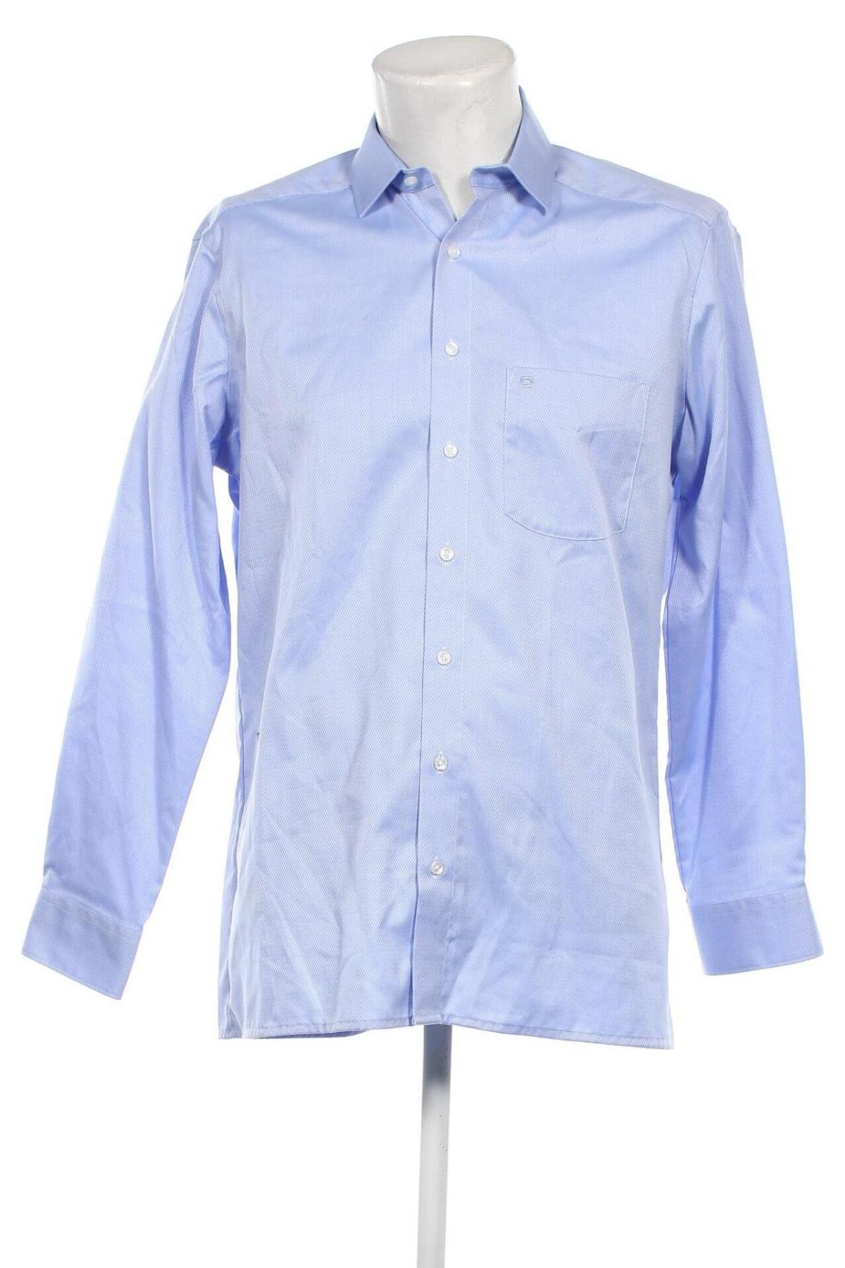 Herrenhemd Olymp, Größe L, Farbe Blau, Preis 28,00 €