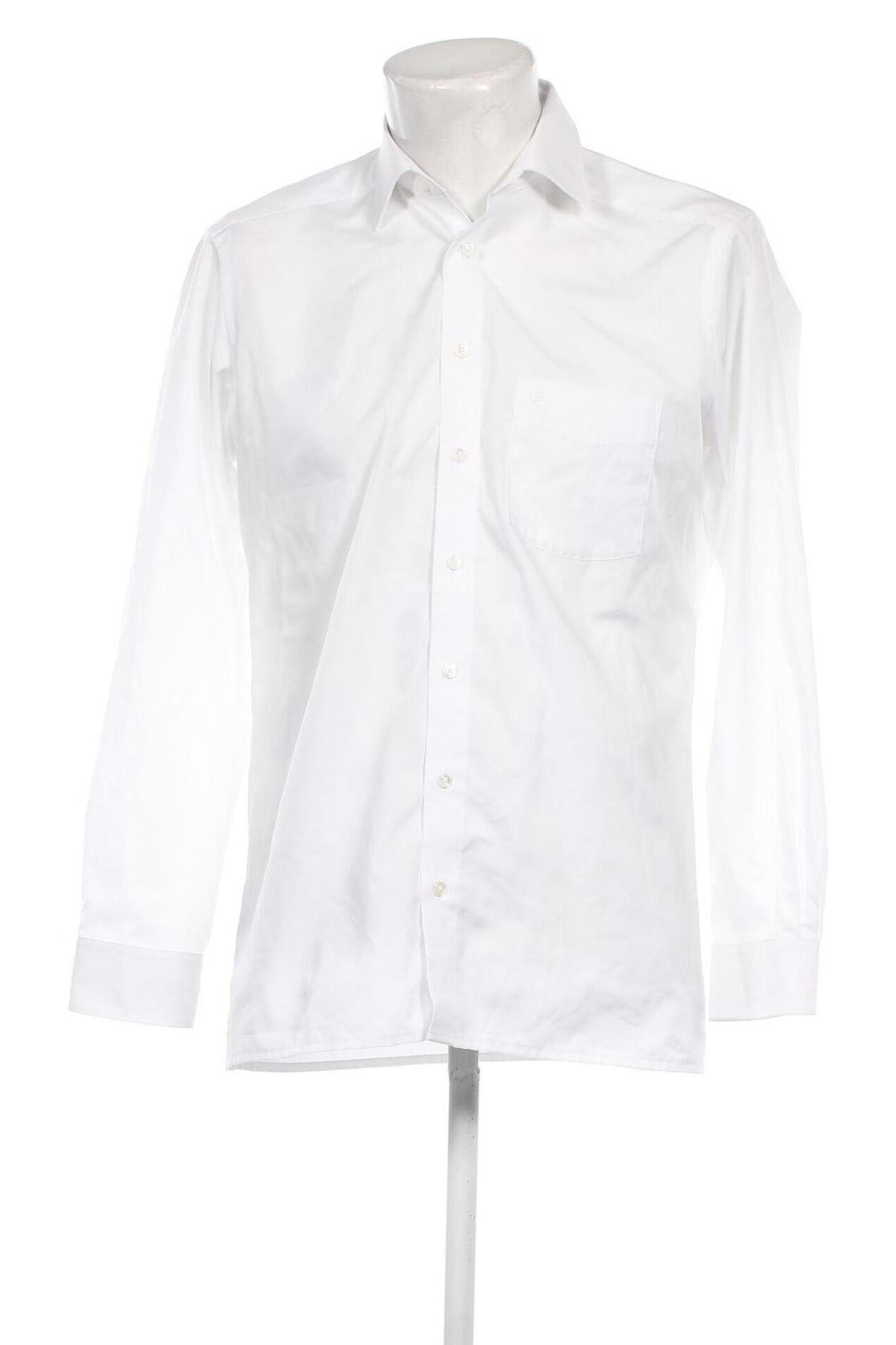 Herrenhemd Olymp, Größe M, Farbe Weiß, Preis € 15,87