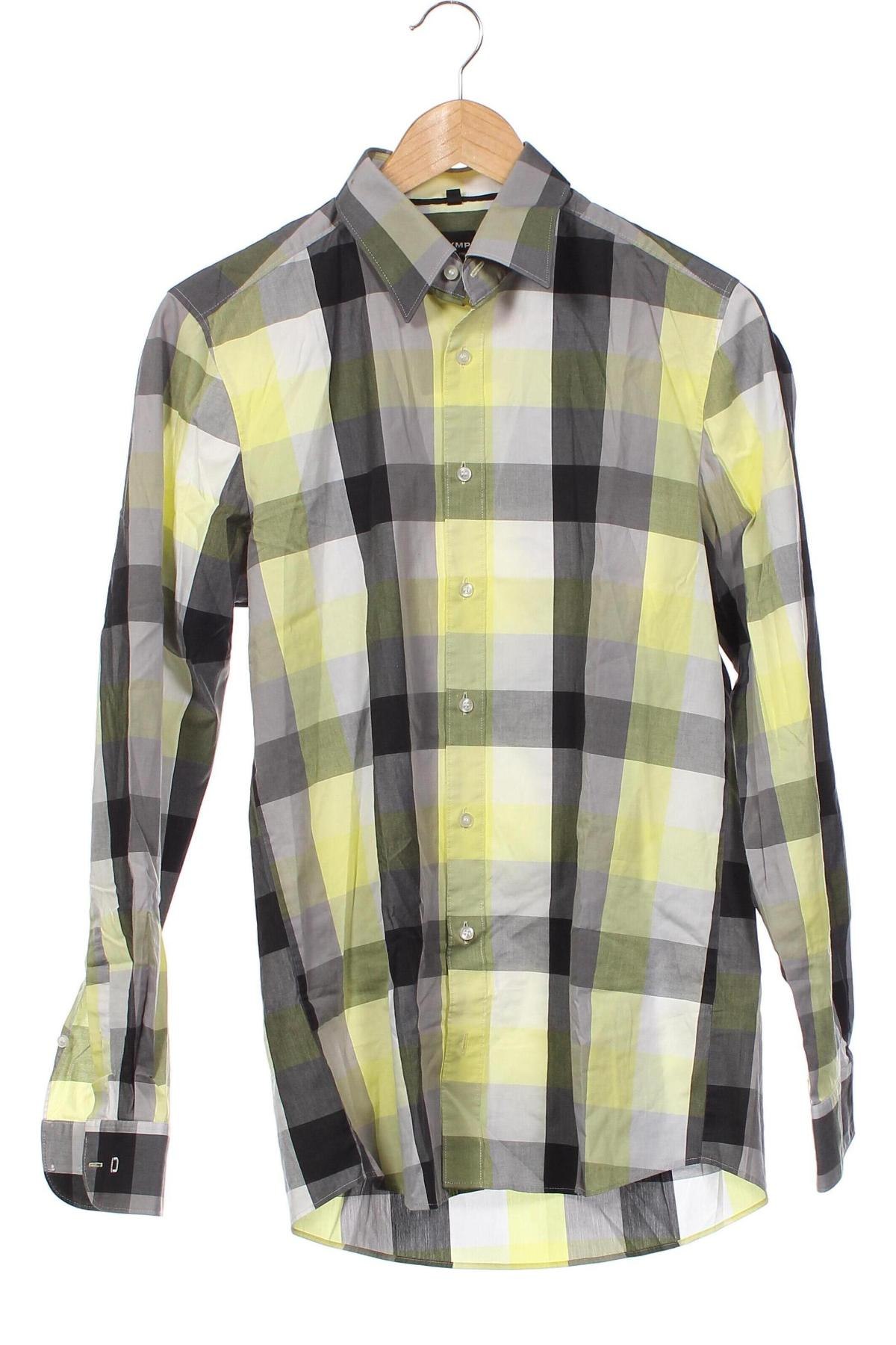 Ανδρικό πουκάμισο Olymp, Μέγεθος M, Χρώμα Πολύχρωμο, Τιμή 75,39 €