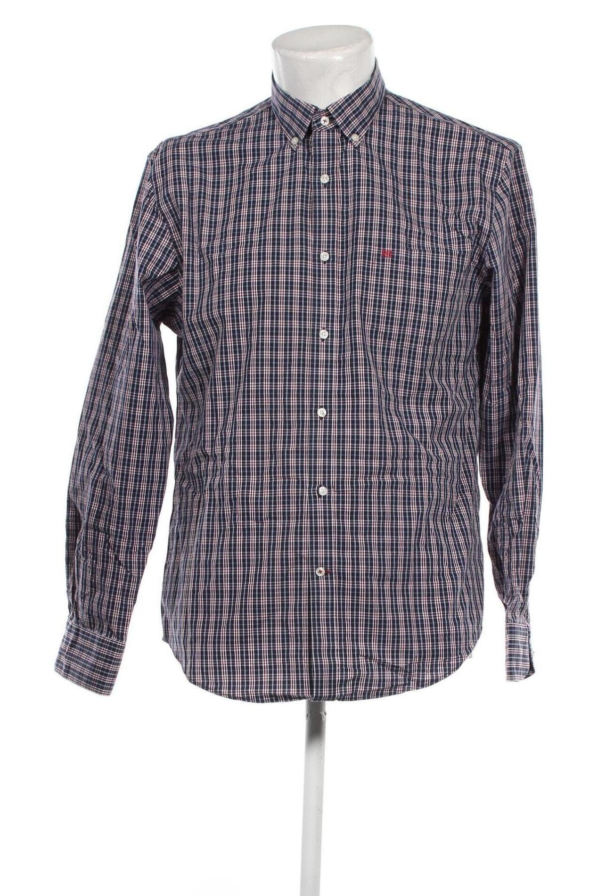 Ανδρικό πουκάμισο Pedro Del Hierro, Μέγεθος L, Χρώμα Πολύχρωμο, Τιμή 5,10 €