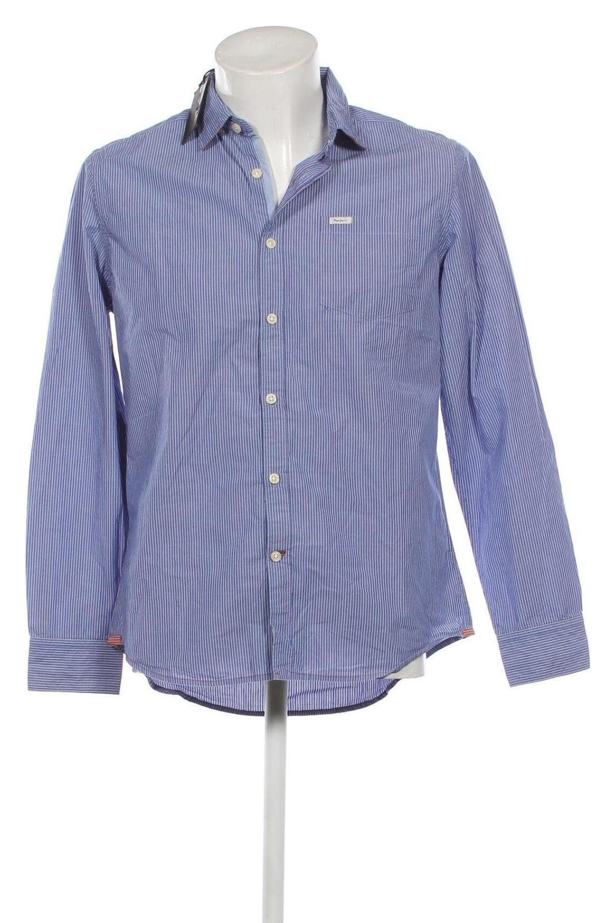 Herrenhemd Pepe Jeans, Größe L, Farbe Blau, Preis € 36,43