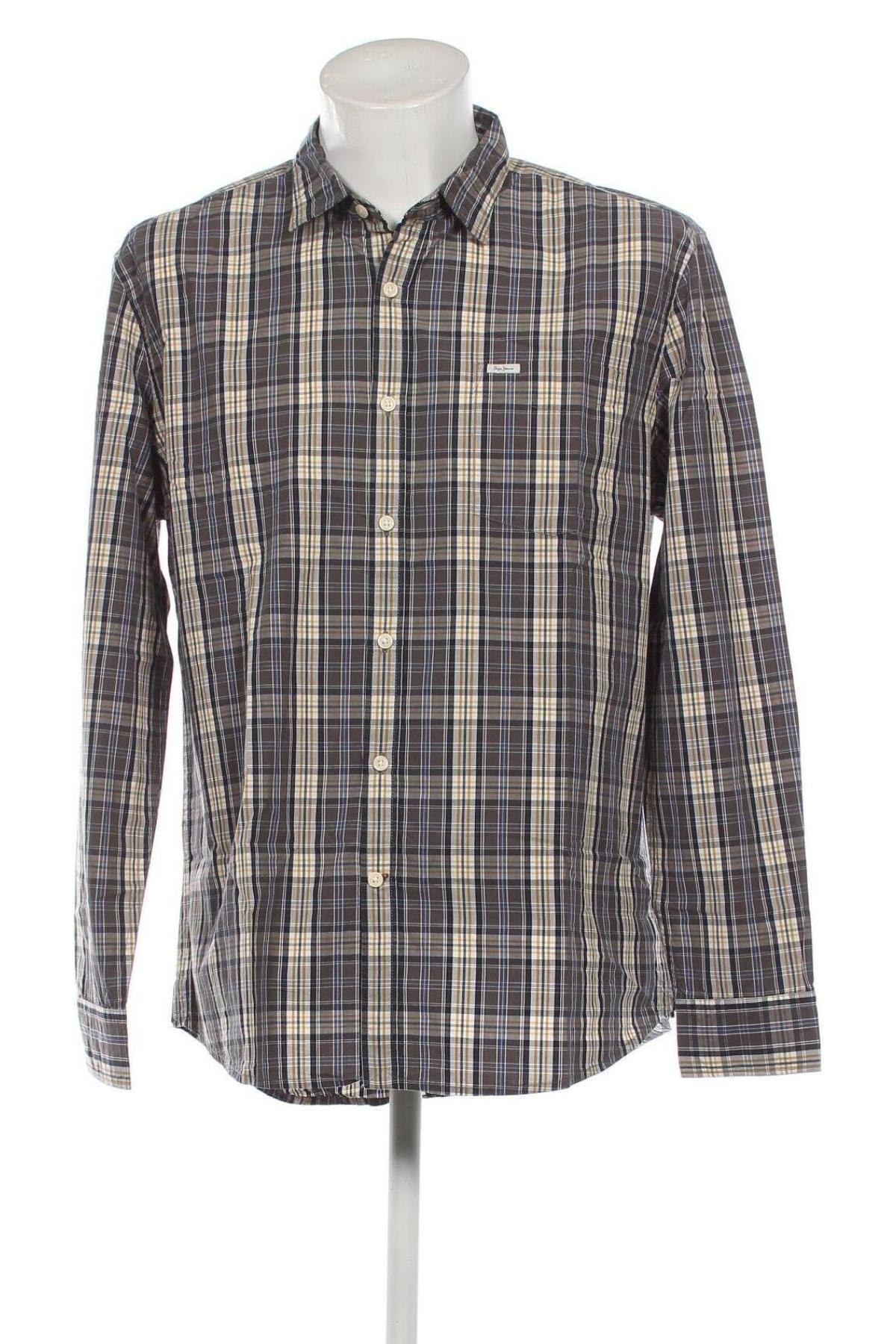 Ανδρικό πουκάμισο Pepe Jeans, Μέγεθος XXL, Χρώμα Πολύχρωμο, Τιμή 34,52 €