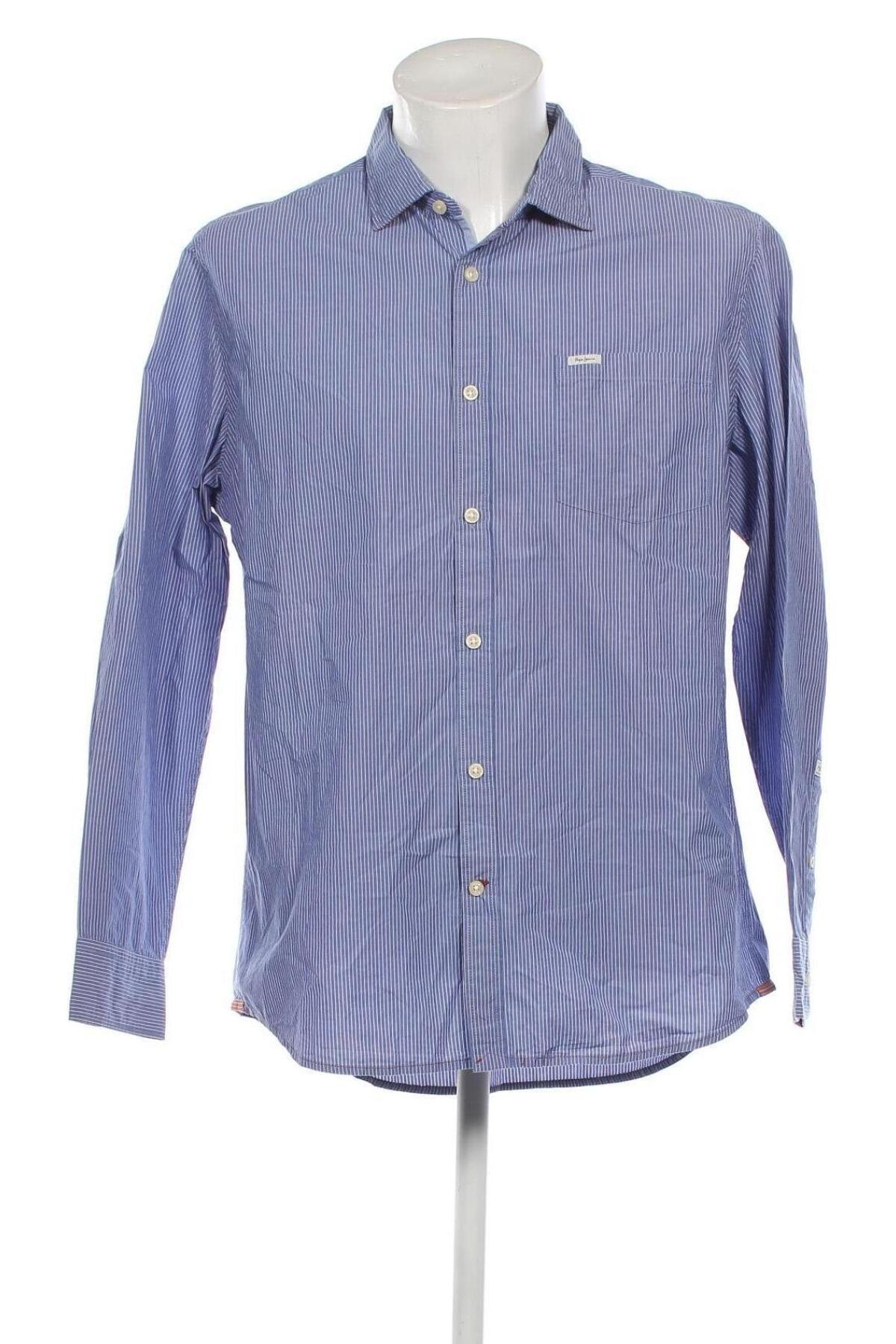 Herrenhemd Pepe Jeans, Größe XXL, Farbe Blau, Preis € 36,43