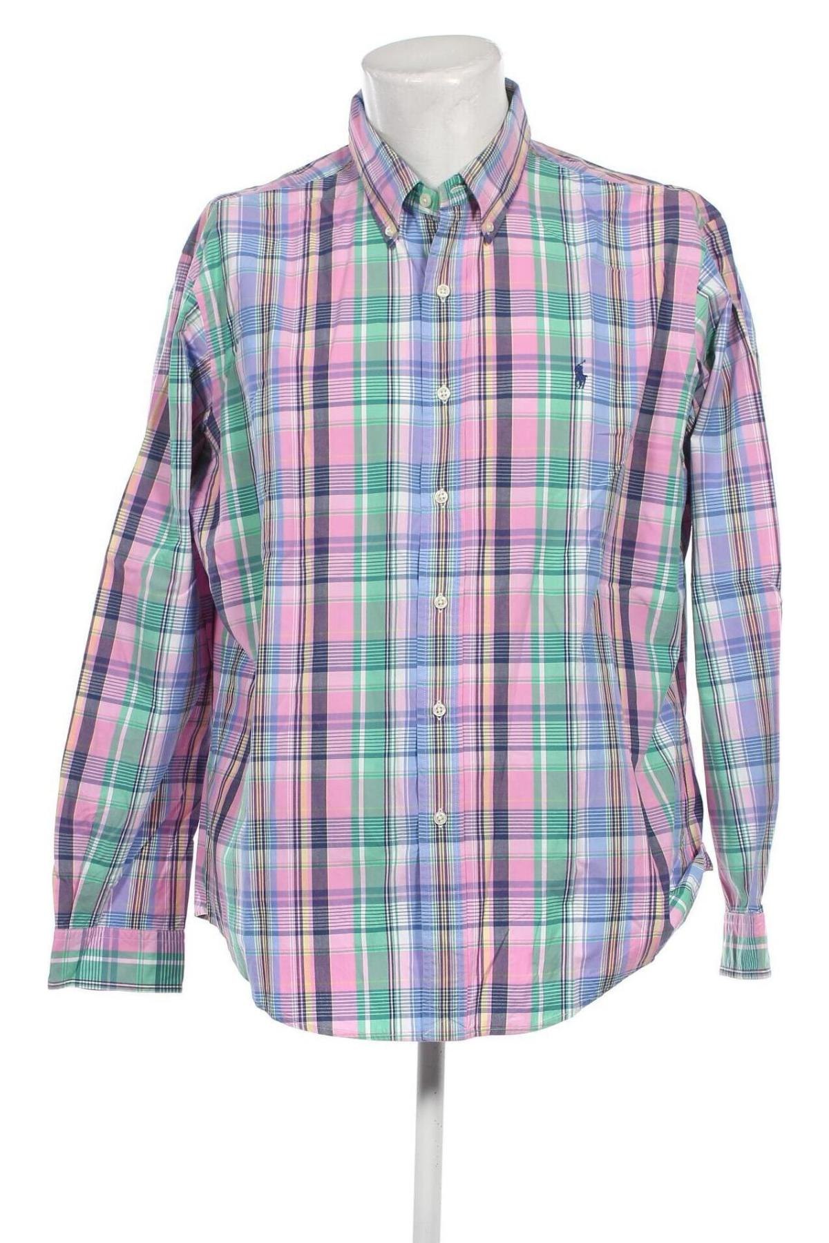Męska koszula Polo By Ralph Lauren, Rozmiar XXL, Kolor Kolorowy, Cena 238,20 zł