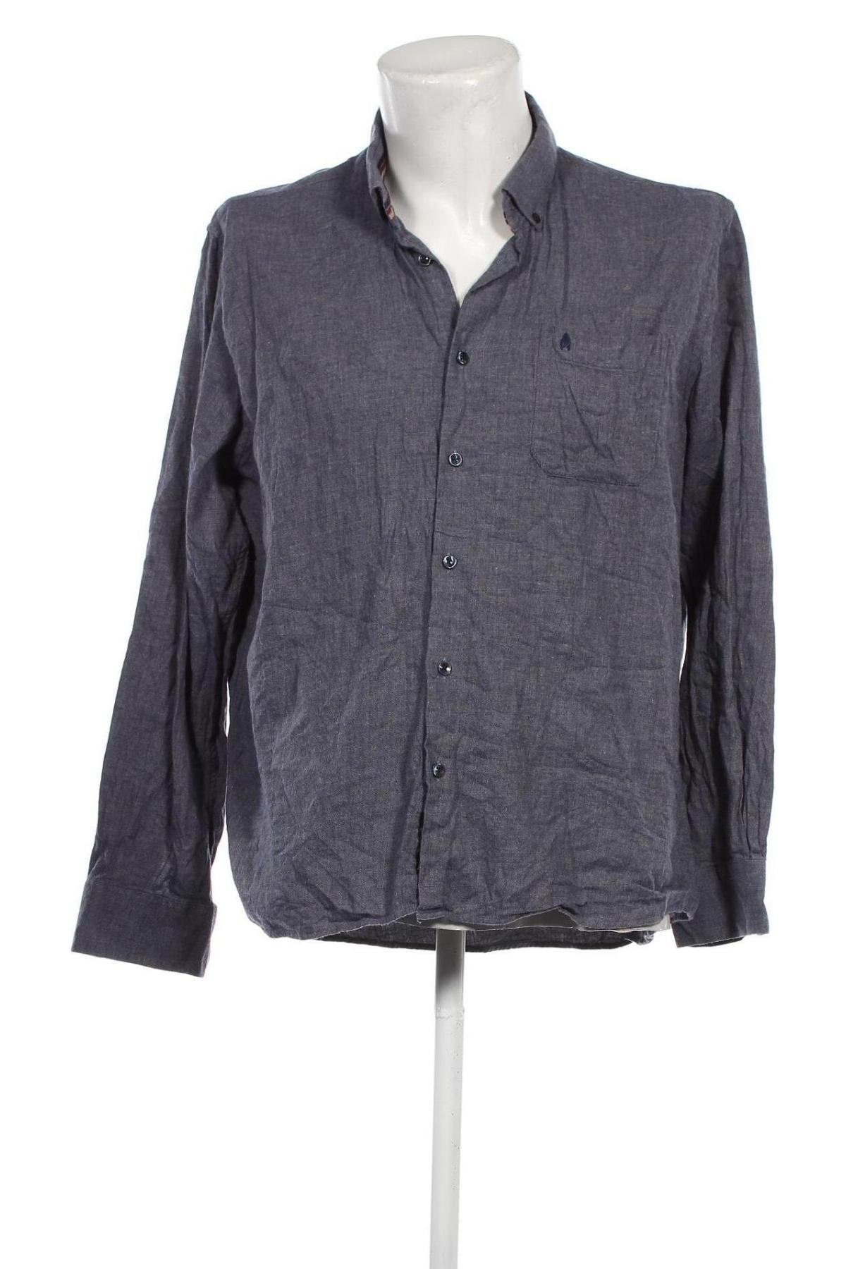 Мъжка риза Ragman, Размер XL, Цвят Син, Цена 34,00 лв.