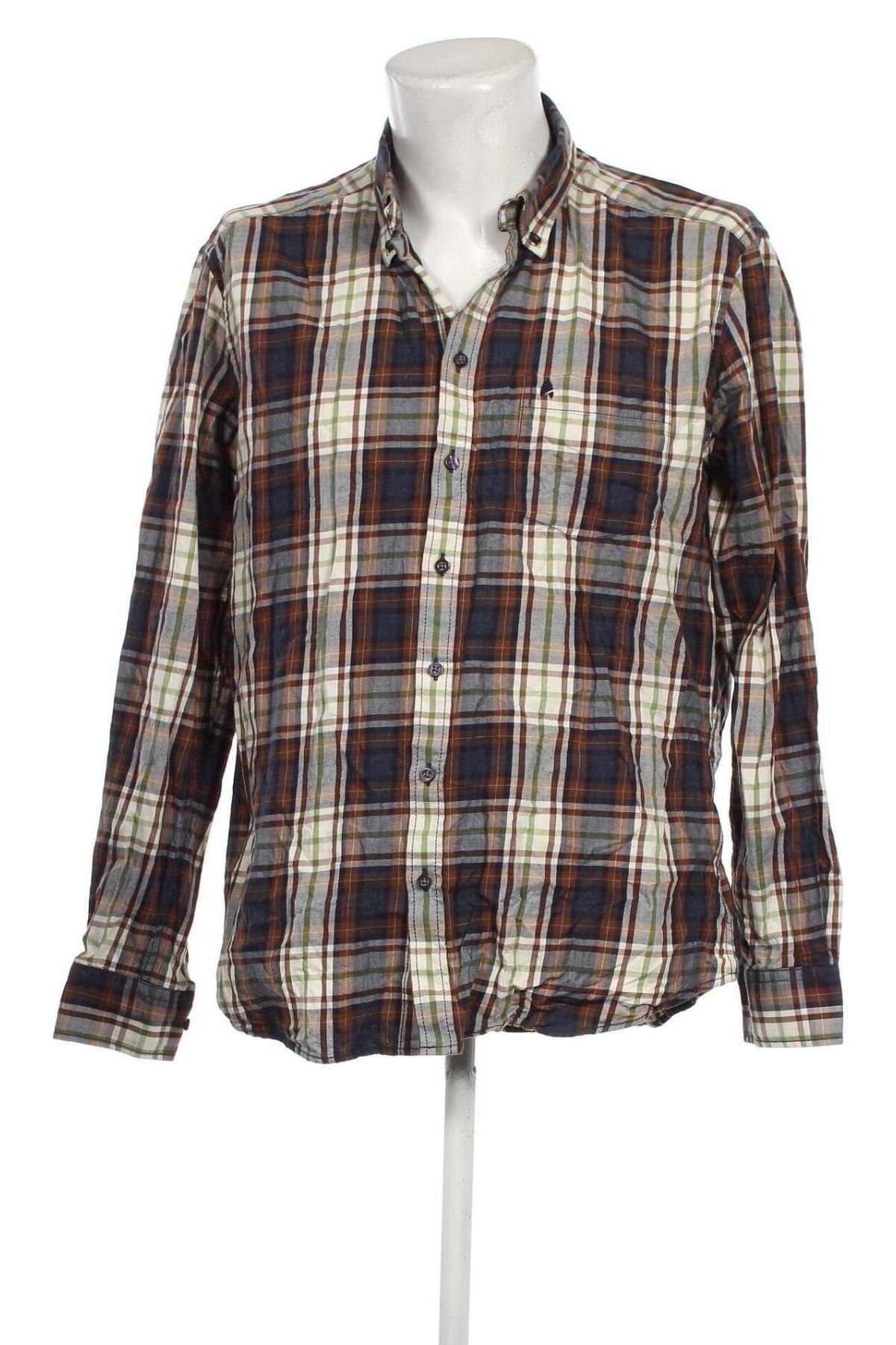 Herrenhemd Ragman, Größe XL, Farbe Mehrfarbig, Preis 5,21 €