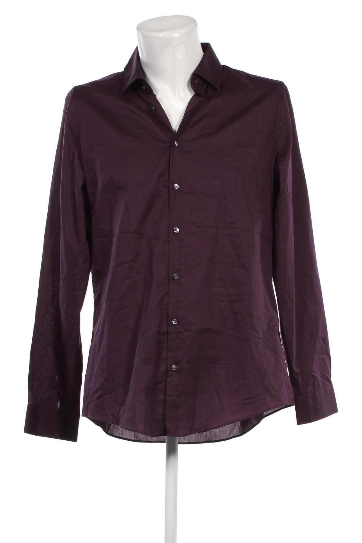 Ανδρικό πουκάμισο Redmond, Μέγεθος XL, Χρώμα Βιολετί, Τιμή 7,18 €