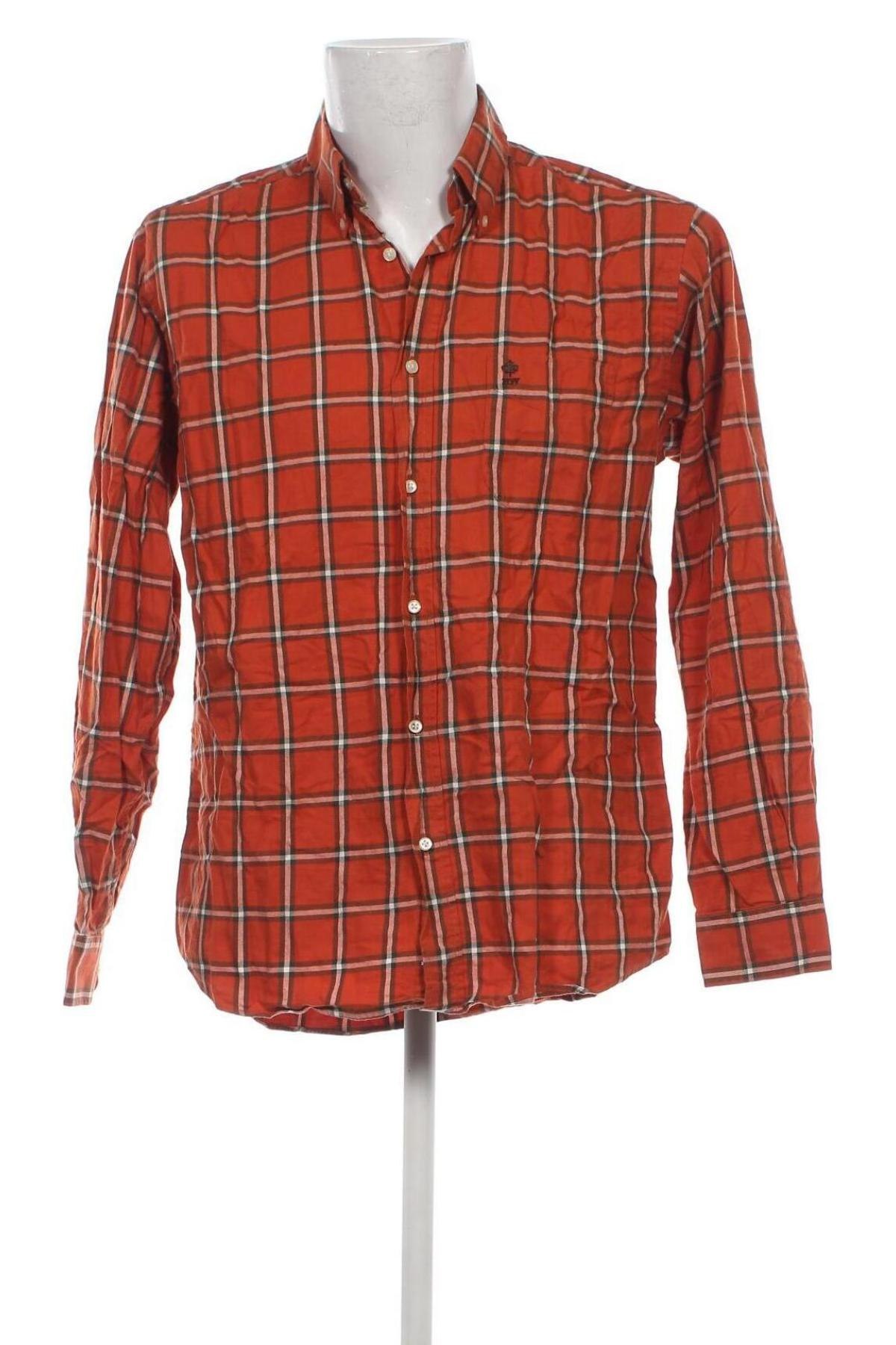 Ανδρικό πουκάμισο River Woods, Μέγεθος M, Χρώμα Πορτοκαλί, Τιμή 19,02 €