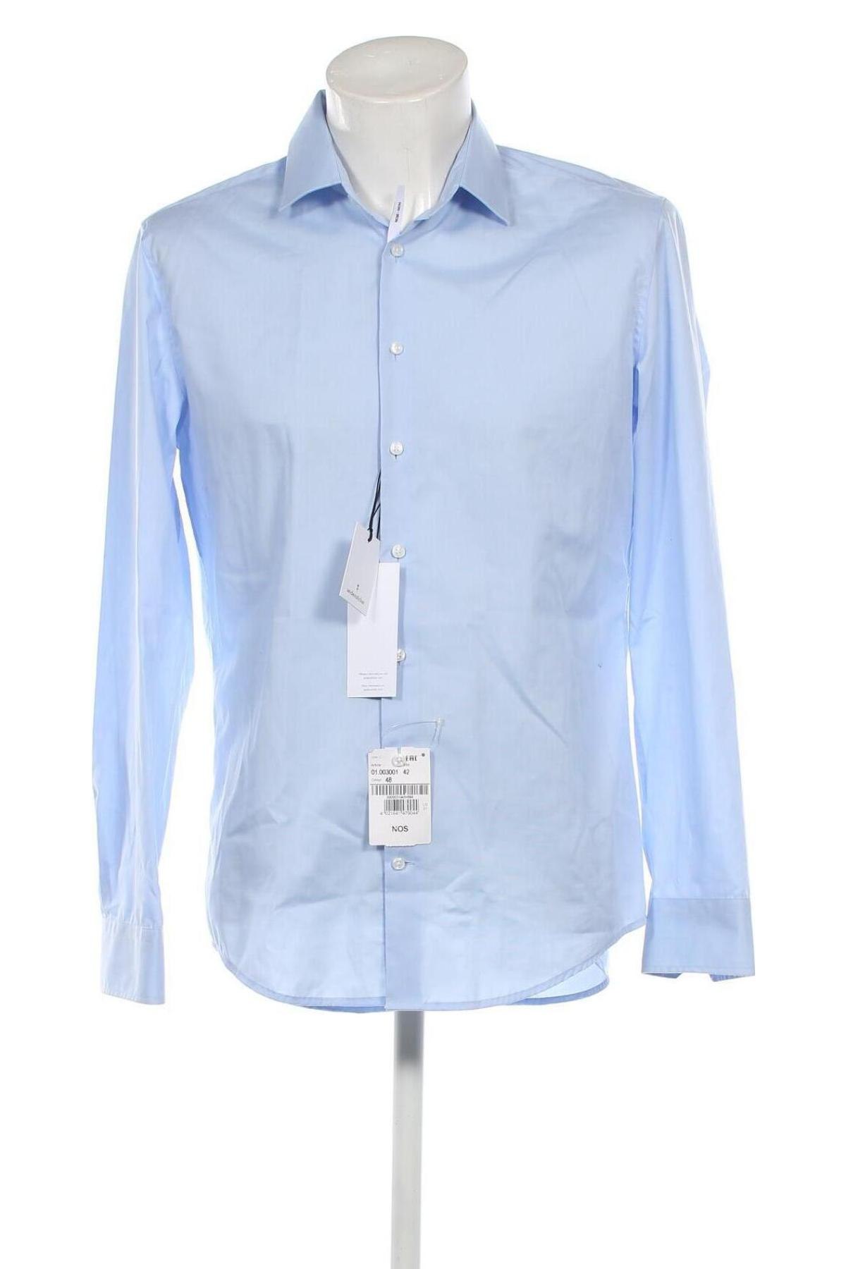 Ανδρικό πουκάμισο Seidensticker, Μέγεθος L, Χρώμα Μπλέ, Τιμή 39,69 €