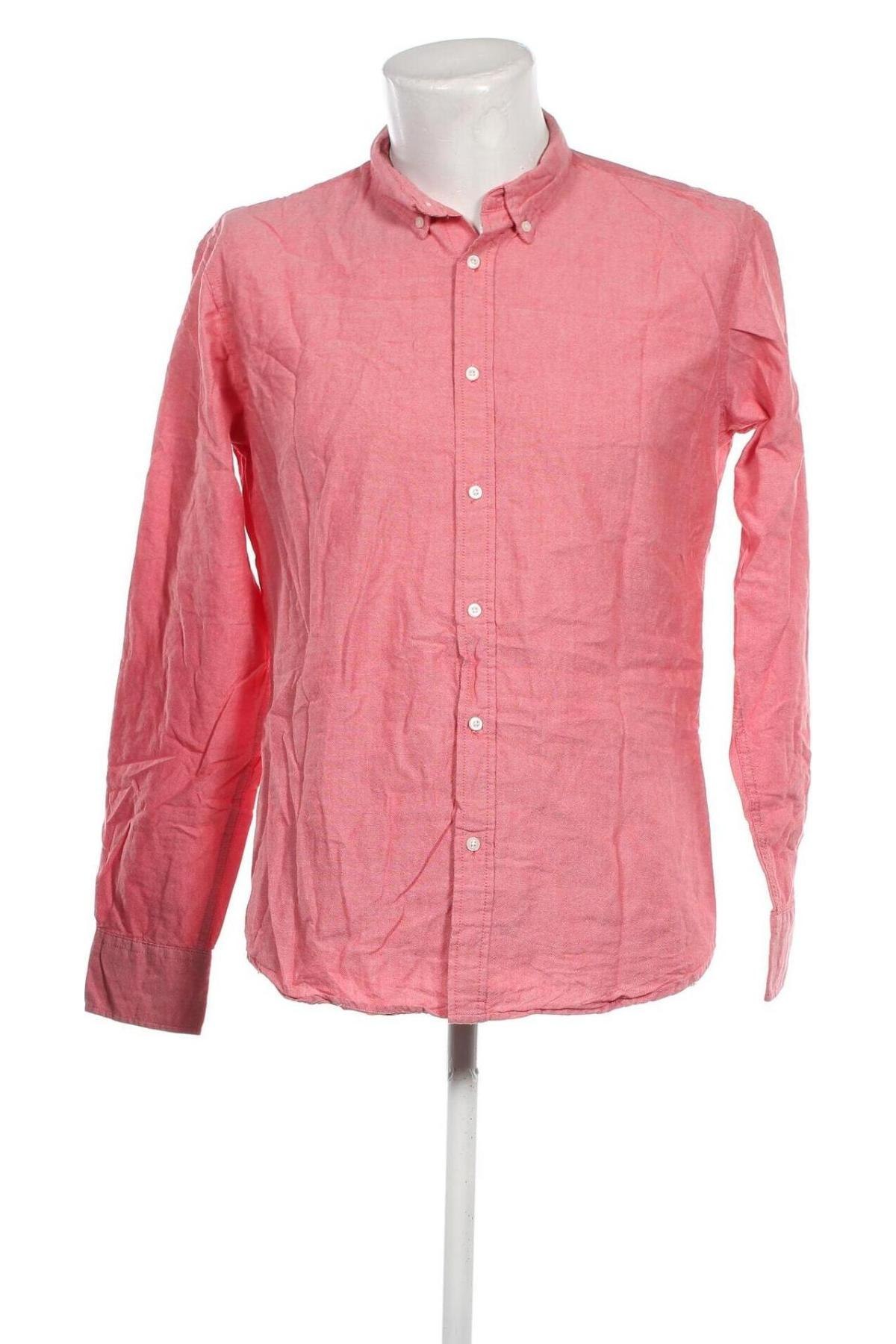 Ανδρικό πουκάμισο Smog, Μέγεθος L, Χρώμα Κόκκινο, Τιμή 4,66 €