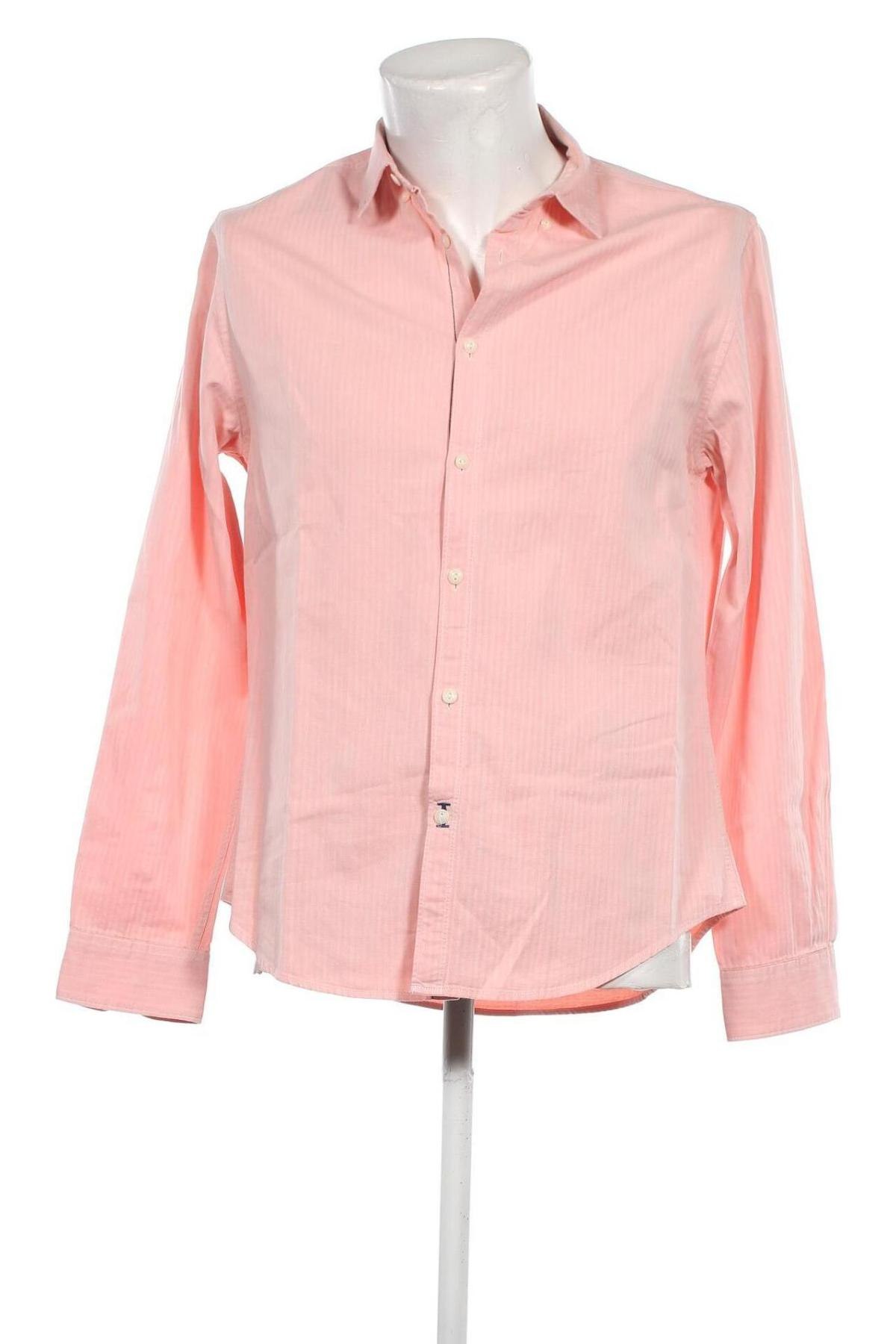 Pánska košeľa  Springfield, Veľkosť L, Farba Ružová, Cena  17,39 €
