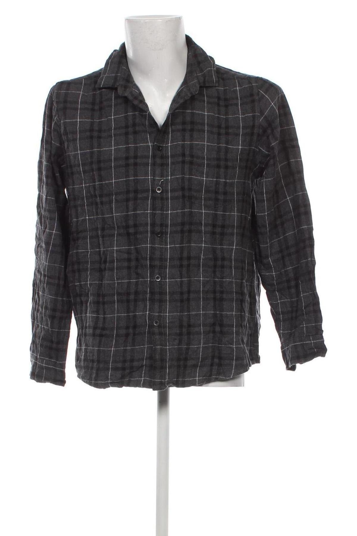 Herrenhemd Straight Up, Größe L, Farbe Grau, Preis 6,86 €
