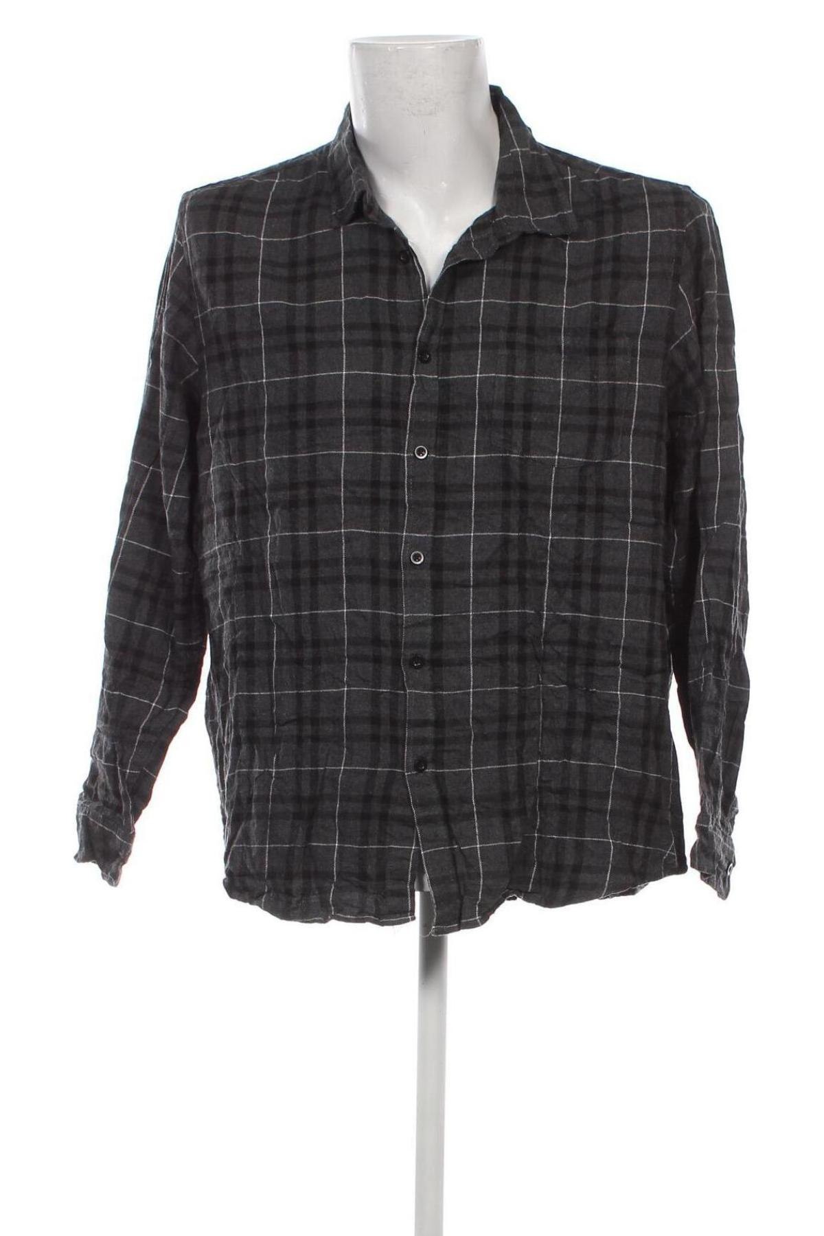 Herrenhemd Straight Up, Größe XXL, Farbe Grau, Preis 6,86 €