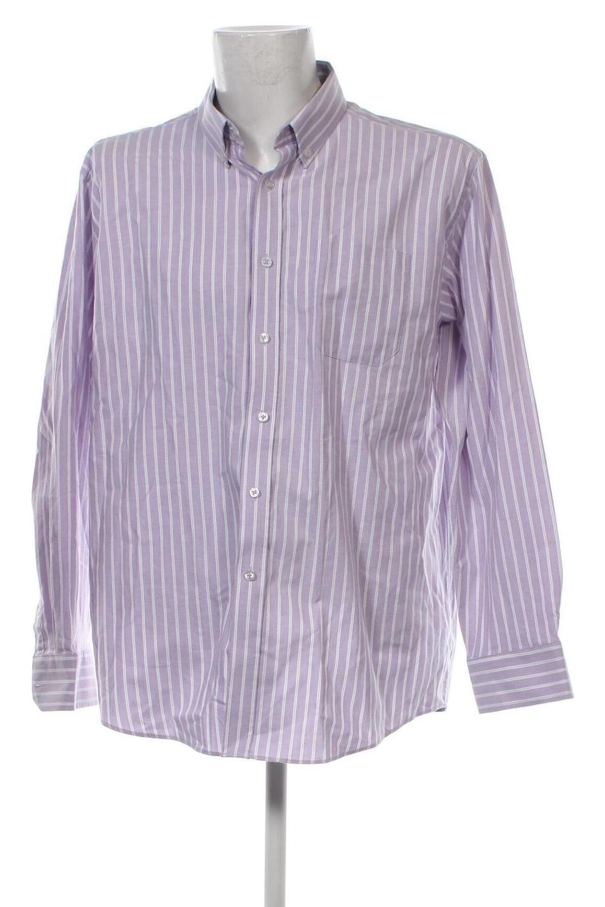 Ανδρικό πουκάμισο Taylor & Wright, Μέγεθος XXL, Χρώμα Βιολετί, Τιμή 6,97 €