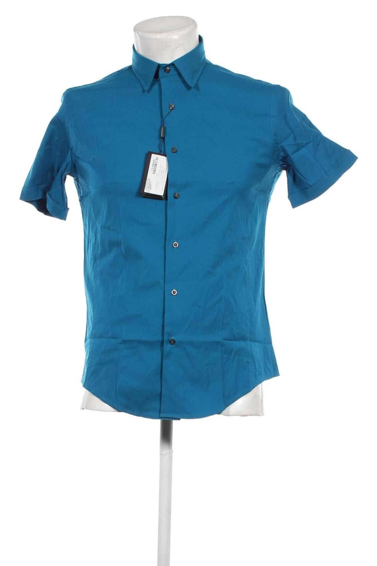 Ανδρικό πουκάμισο Teodor, Μέγεθος L, Χρώμα Μπλέ, Τιμή 22,45 €