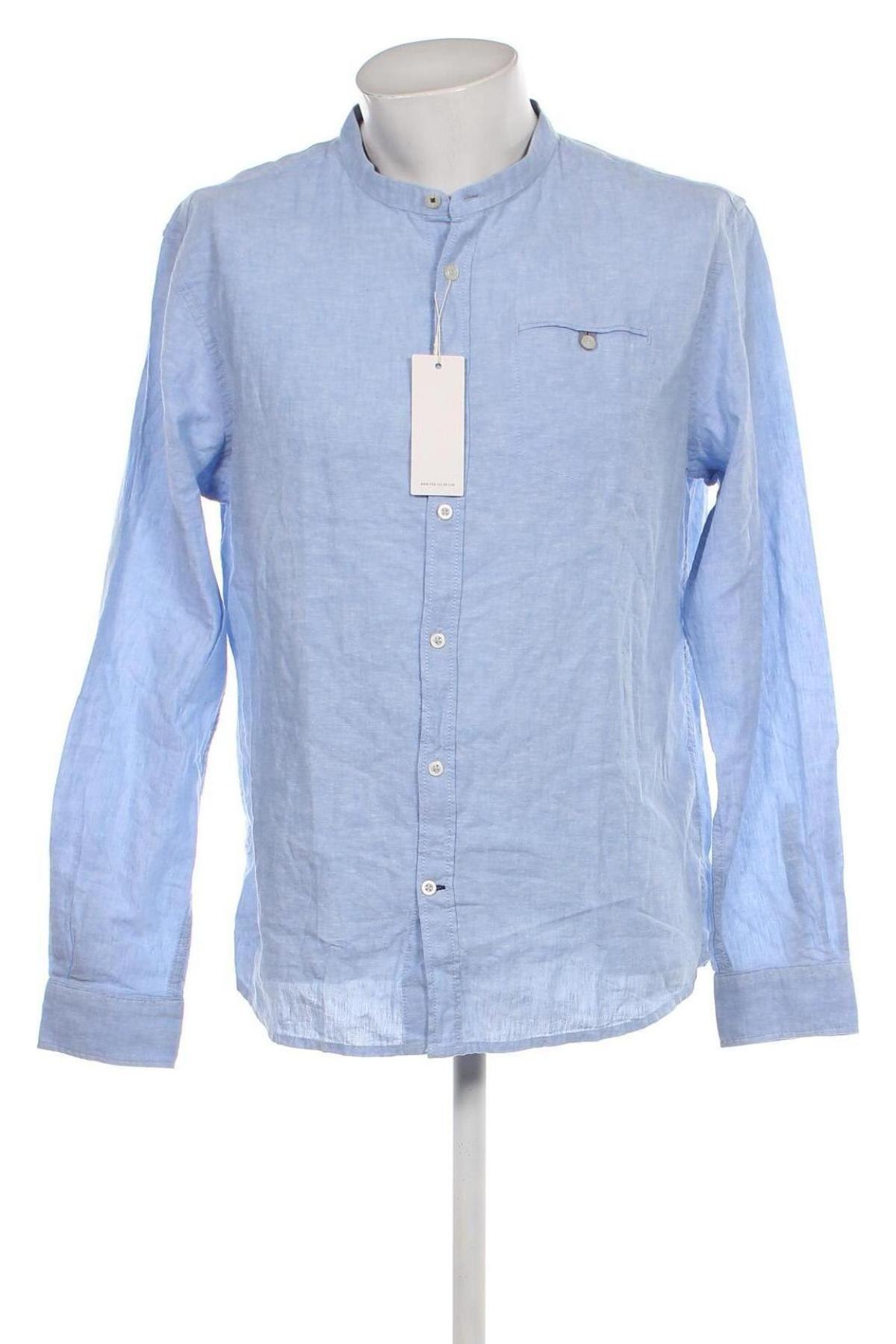 Ανδρικό πουκάμισο Tom Tailor, Μέγεθος L, Χρώμα Μπλέ, Τιμή 39,69 €